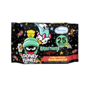 Toallitas Húmedas X 25 Unidades s/tapa Marvin the Martian