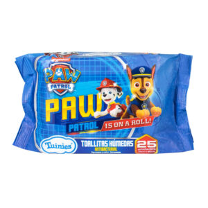Toallitas Húmedas X 25 Unidades s/tapa Paw Patrol