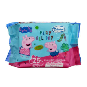 Toallitas Húmedas X 25 Unidades s/tapa Peppa Pig