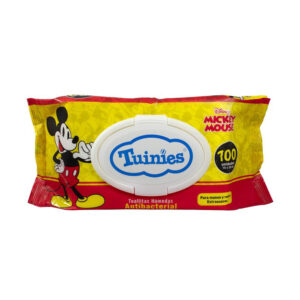 Toallitas Húmedas X 100 Unidades c/tapa Mickey Mouse