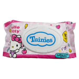 Toallitas Húmedas X 100 Unidades c/tapa Hello Kitty