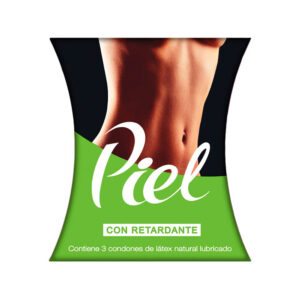 Preservativo Piel con Retardante - Caja 3 UN