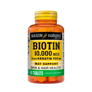 Mason Vitamina Biotin 10.000 Plus Keratina 100 mcg