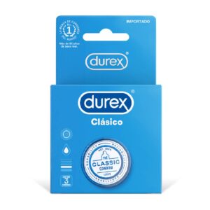 Preservativo Durex Clásico- Caja 3 UN