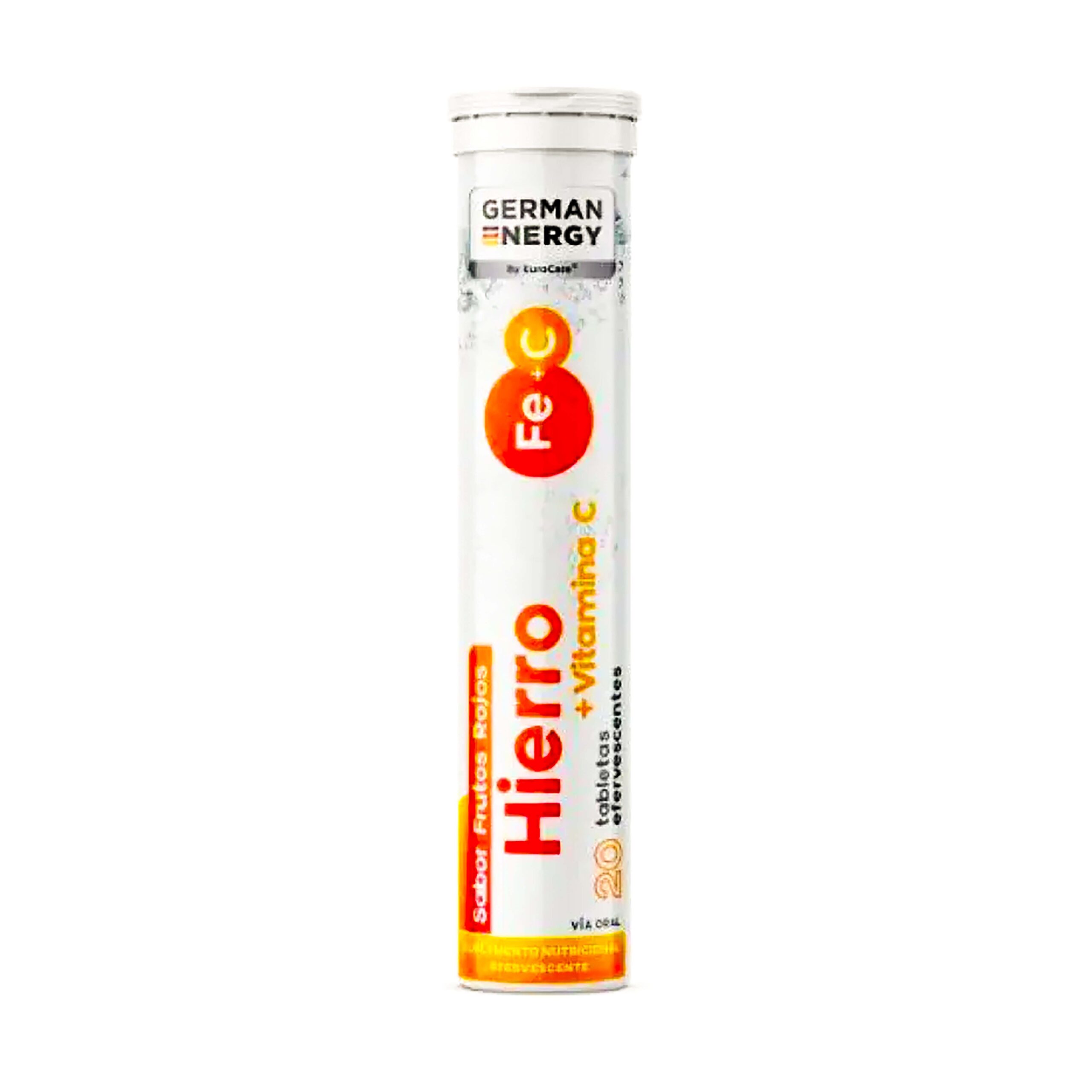 Hierro + Vitamina C Por 20 Tabletas