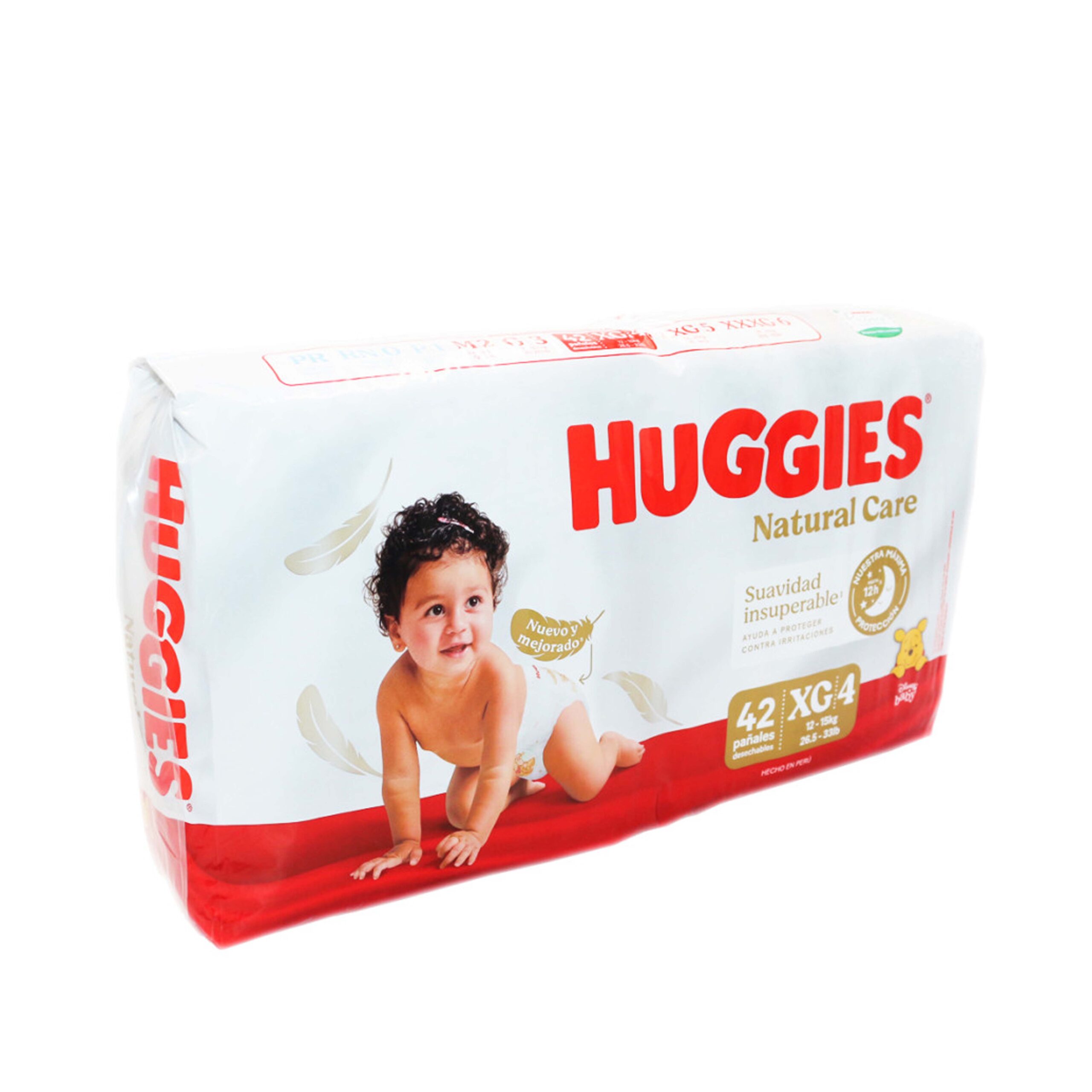 Huggies NAT/CARE Por 42 Talla XG