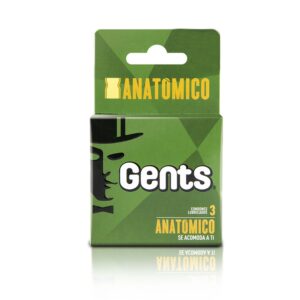 Preservativos Gents Anatómico