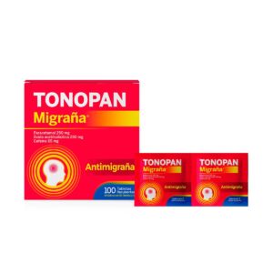 tonopan migraña por 50 sobres