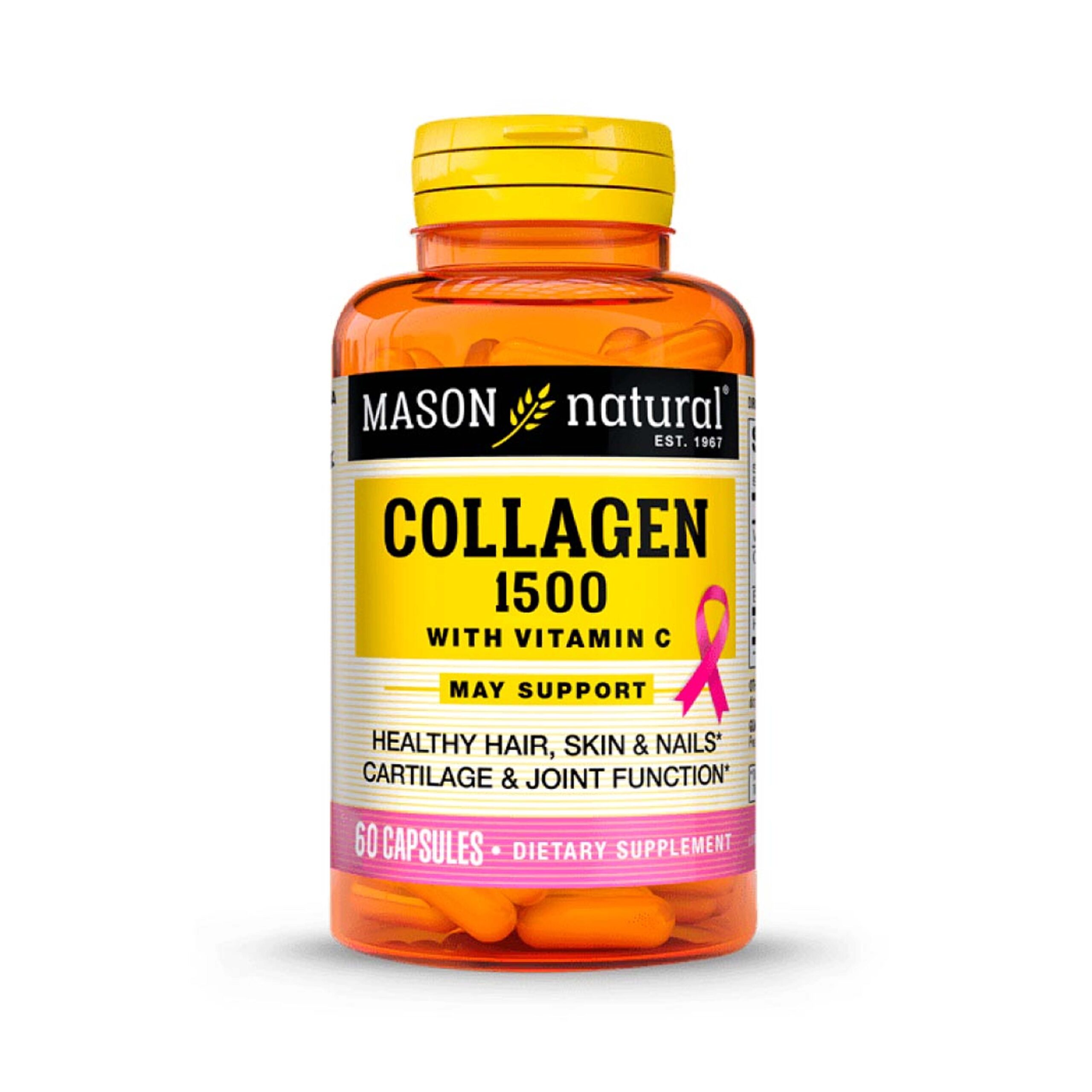 Mason Vitamina C / Collagen 1500 Plus Por 60 Cápsulas
