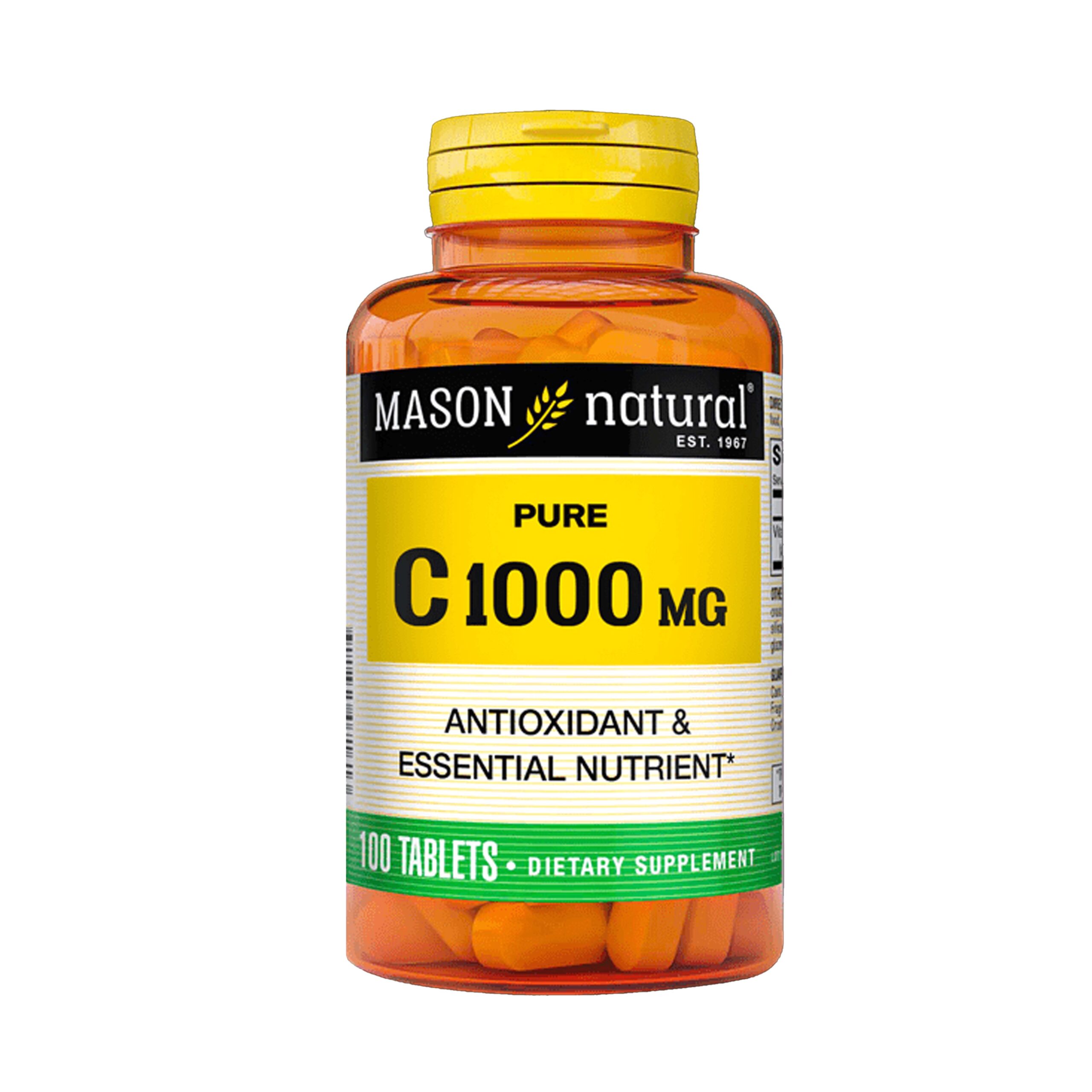 Mason Vitamina C Pure 1000 Mg Por 100 Tabletas