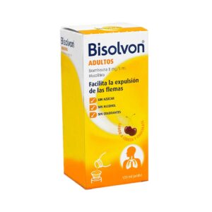 Bisolvon 8mg/5ml Jarabe Adultos - Por120 ML