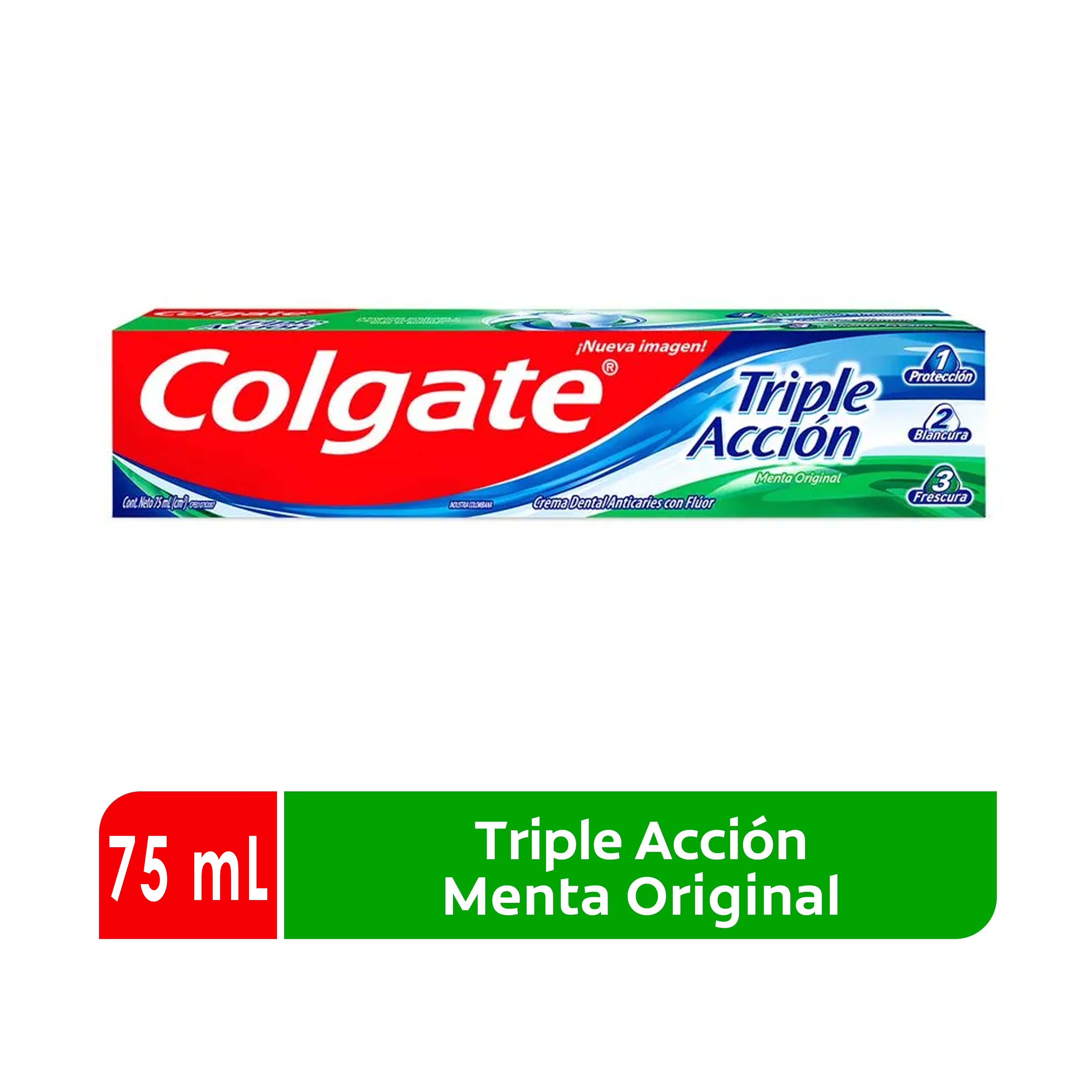 Colgate Triple Acción Por 75 Ml