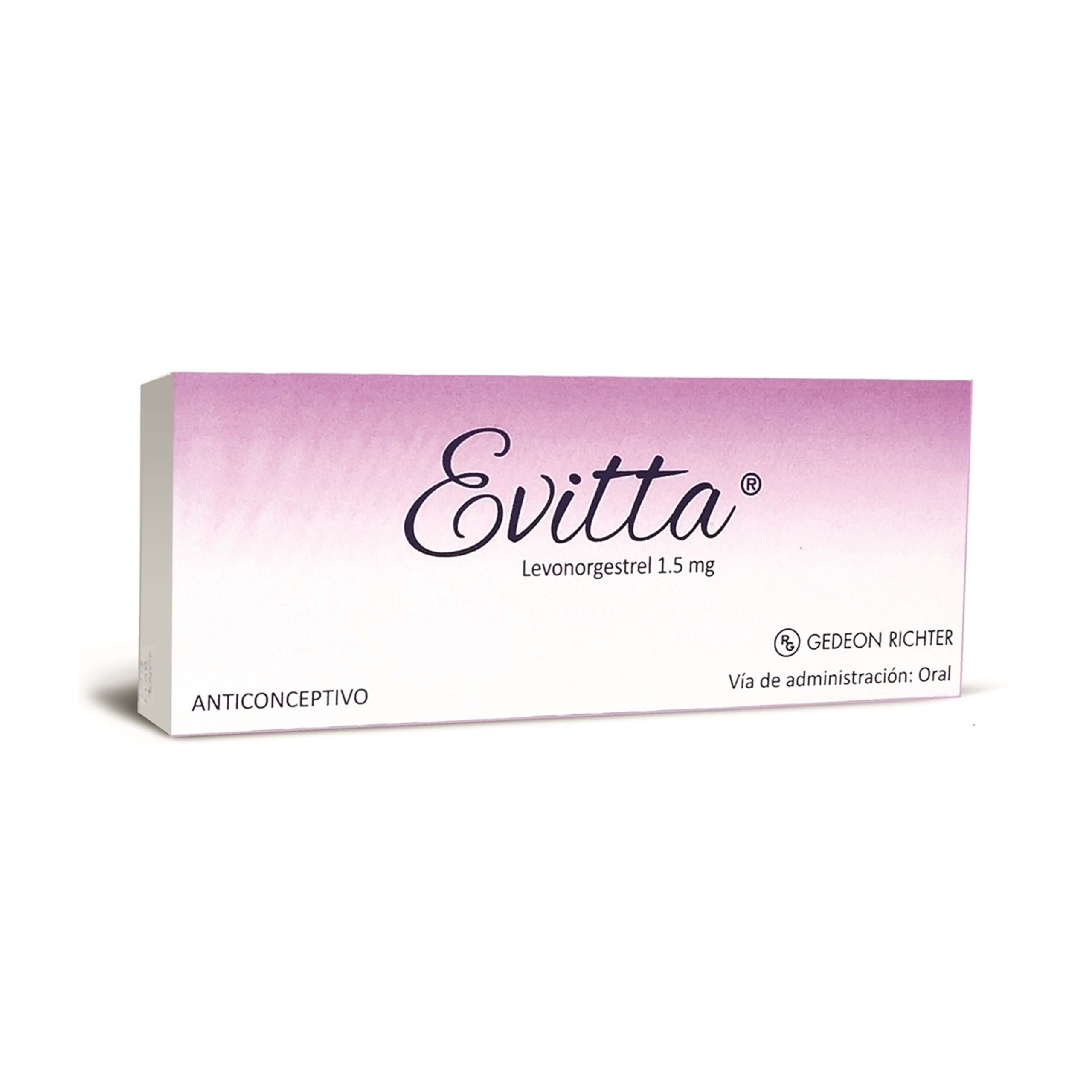 EVITTA Anticoceptivo Por 1.5 Mg