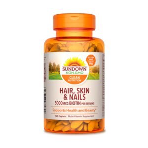 Sundown Hair, Skin y Nails Por 120 Cápsulas