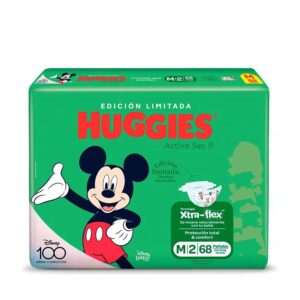 Huggies Active Sec Por 68 Talla M