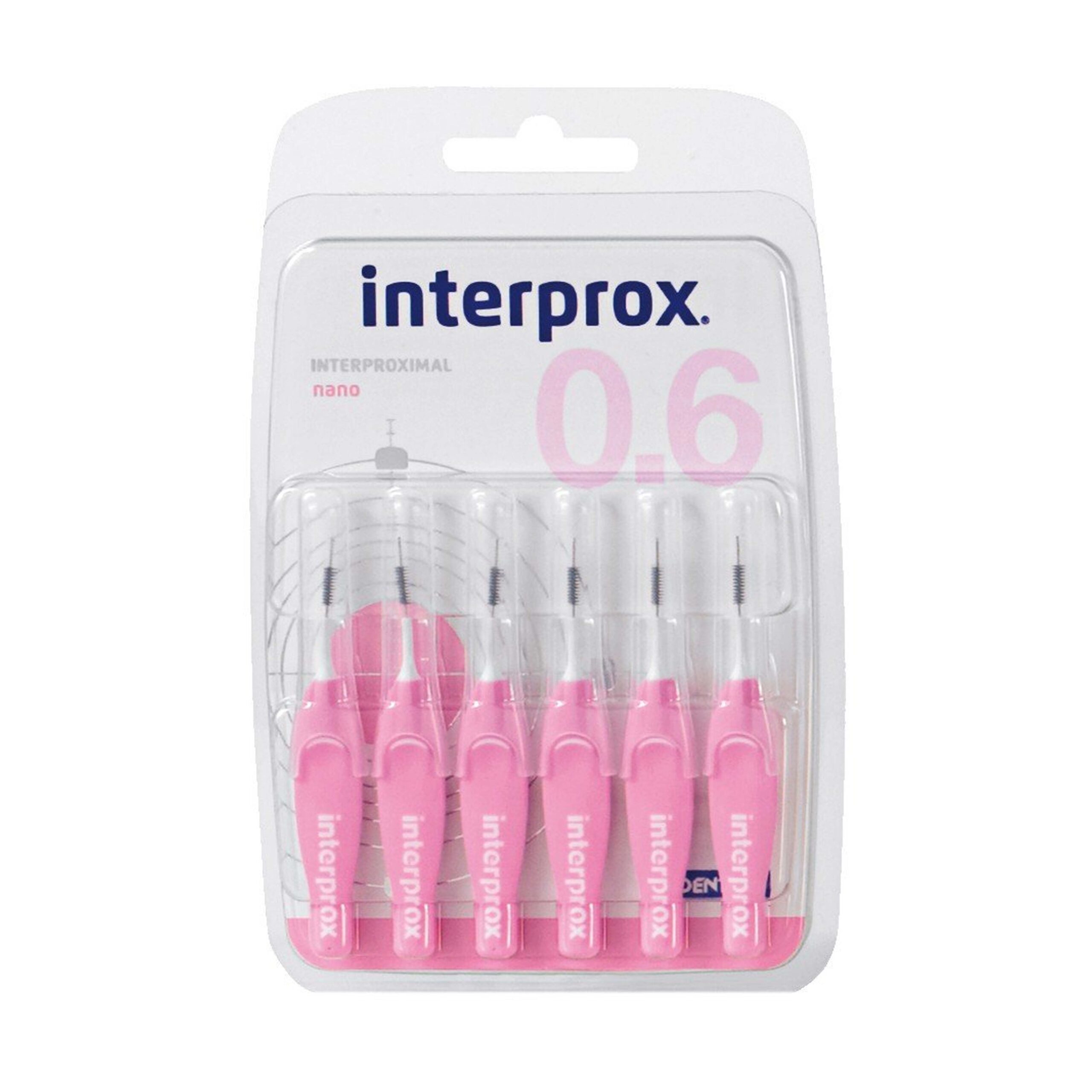 Interprox Nano Rosado Por 6