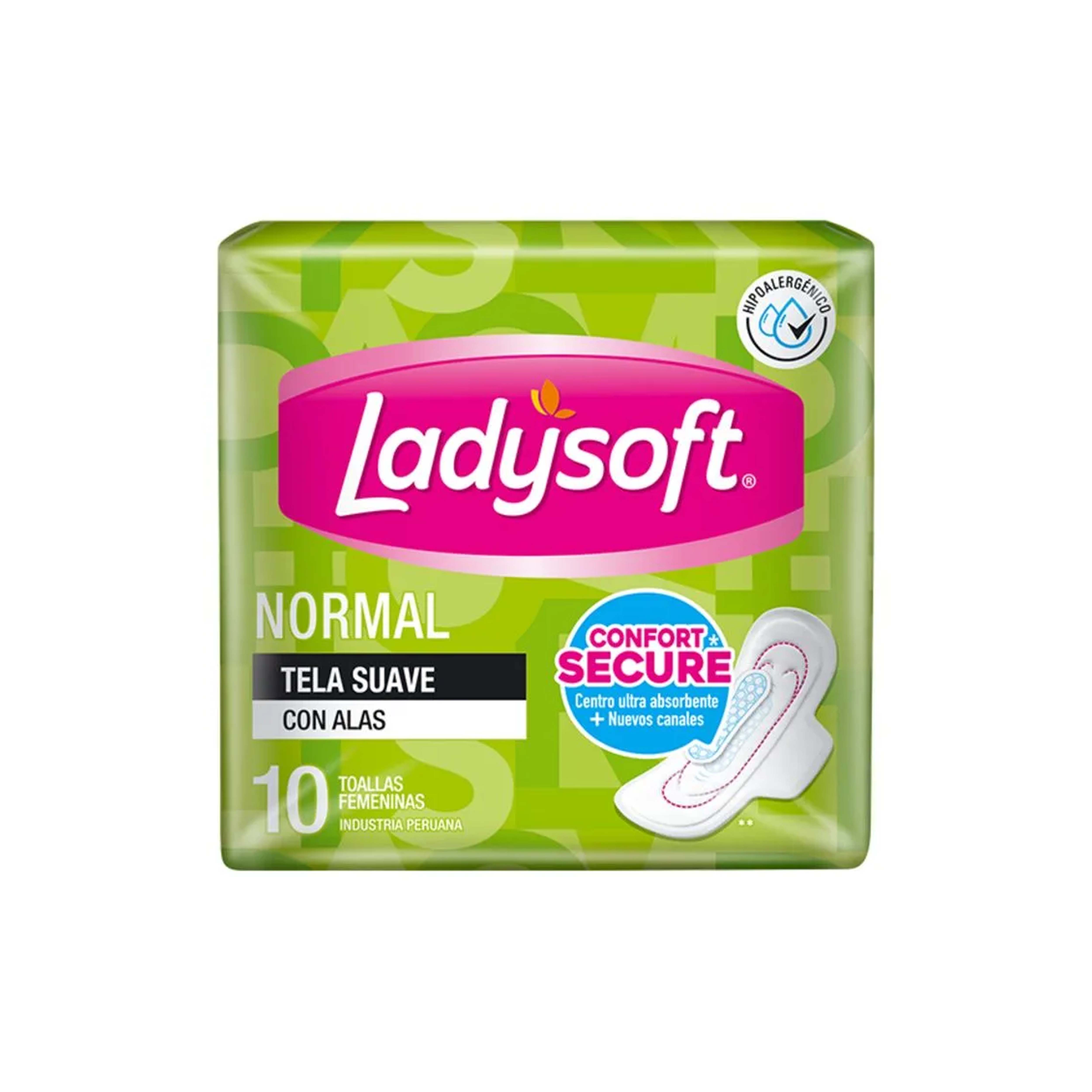 Ladysoft Normal Tela Por 10
