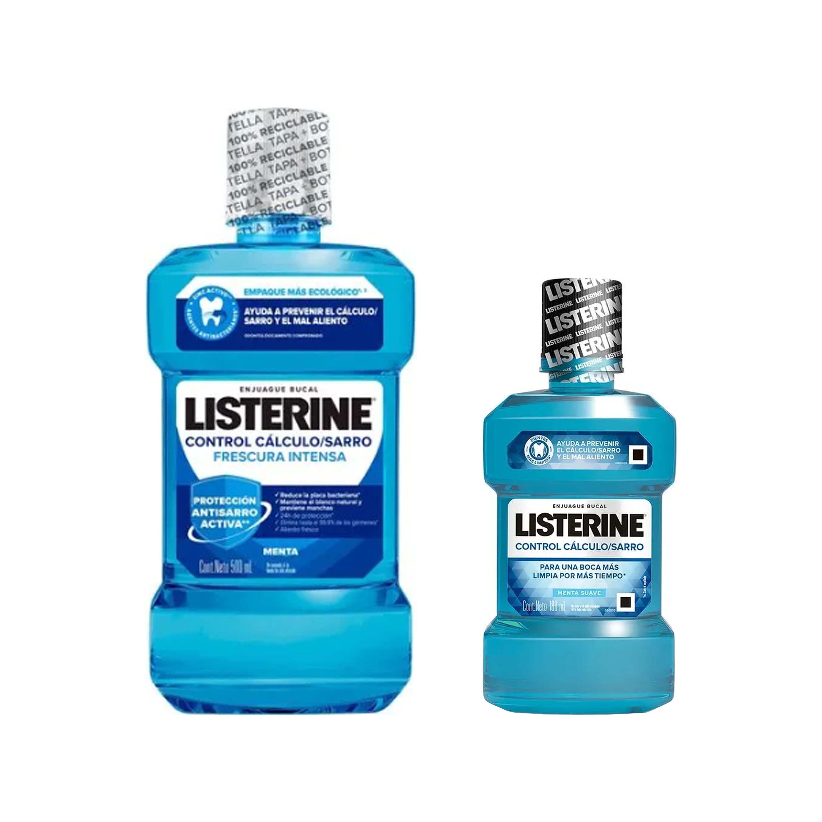 Listerine Control Cálculo/Sarro Frescura Suave