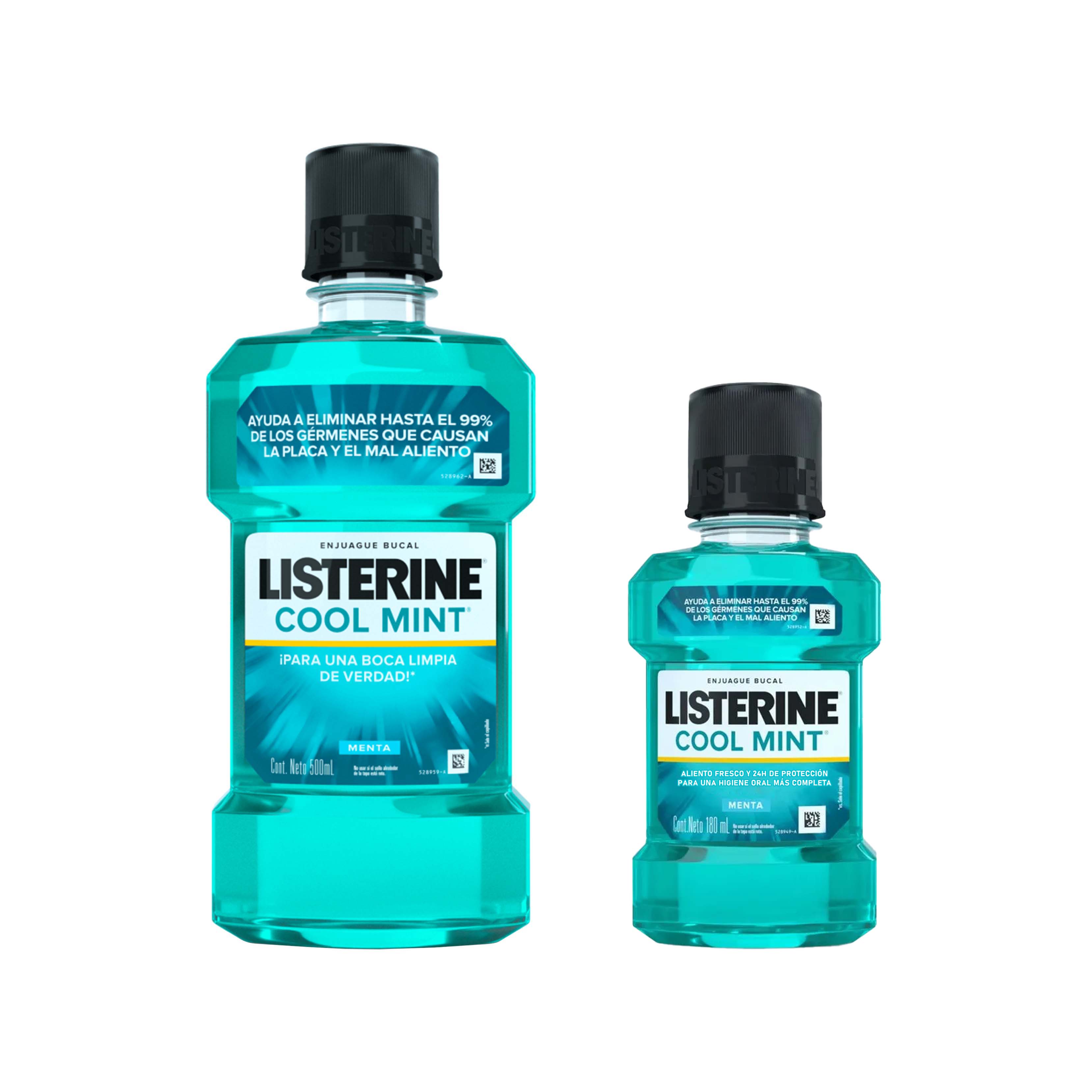 Listerine Cool Mint Sabor Menta