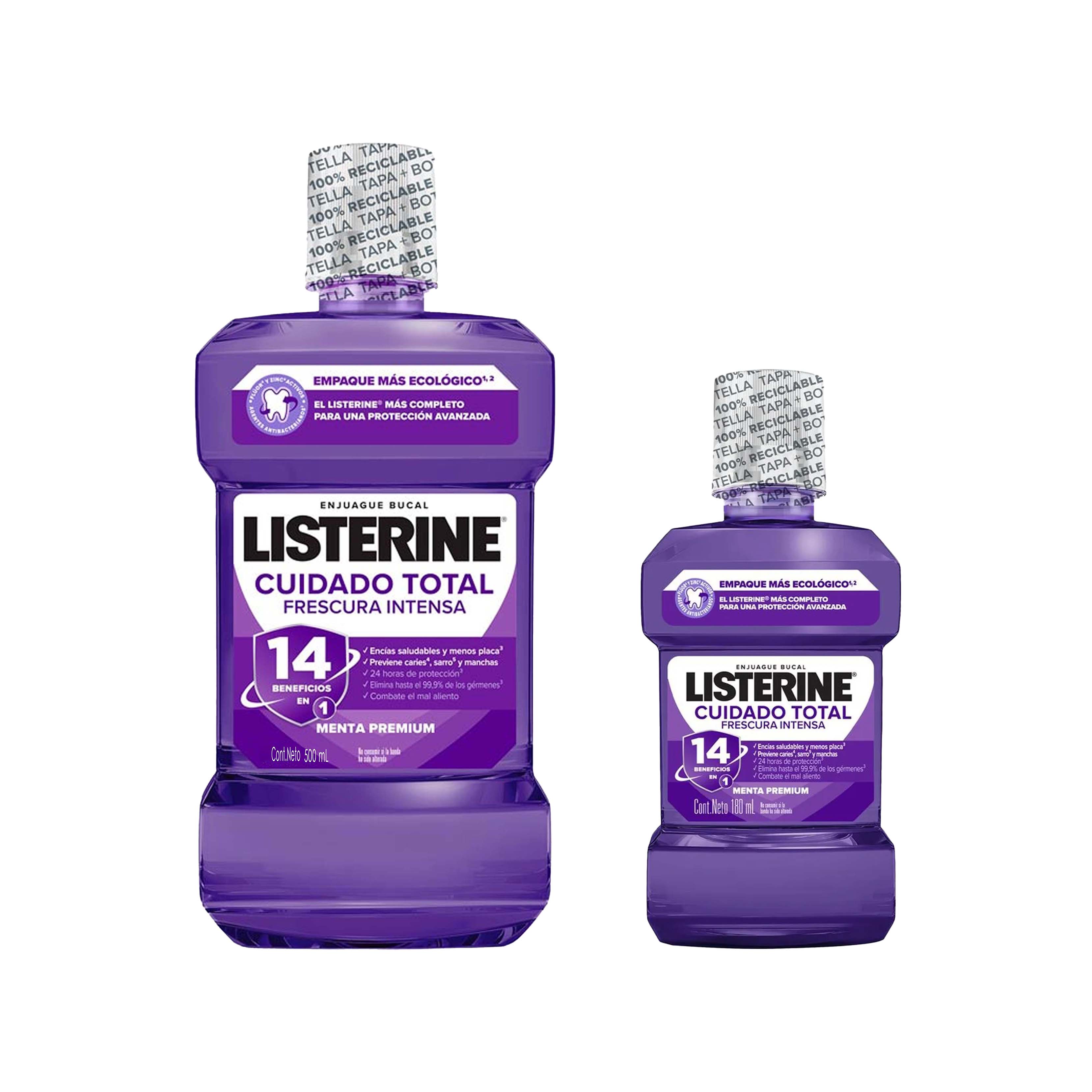 Listerine Cuidado Total Frescura Intensa