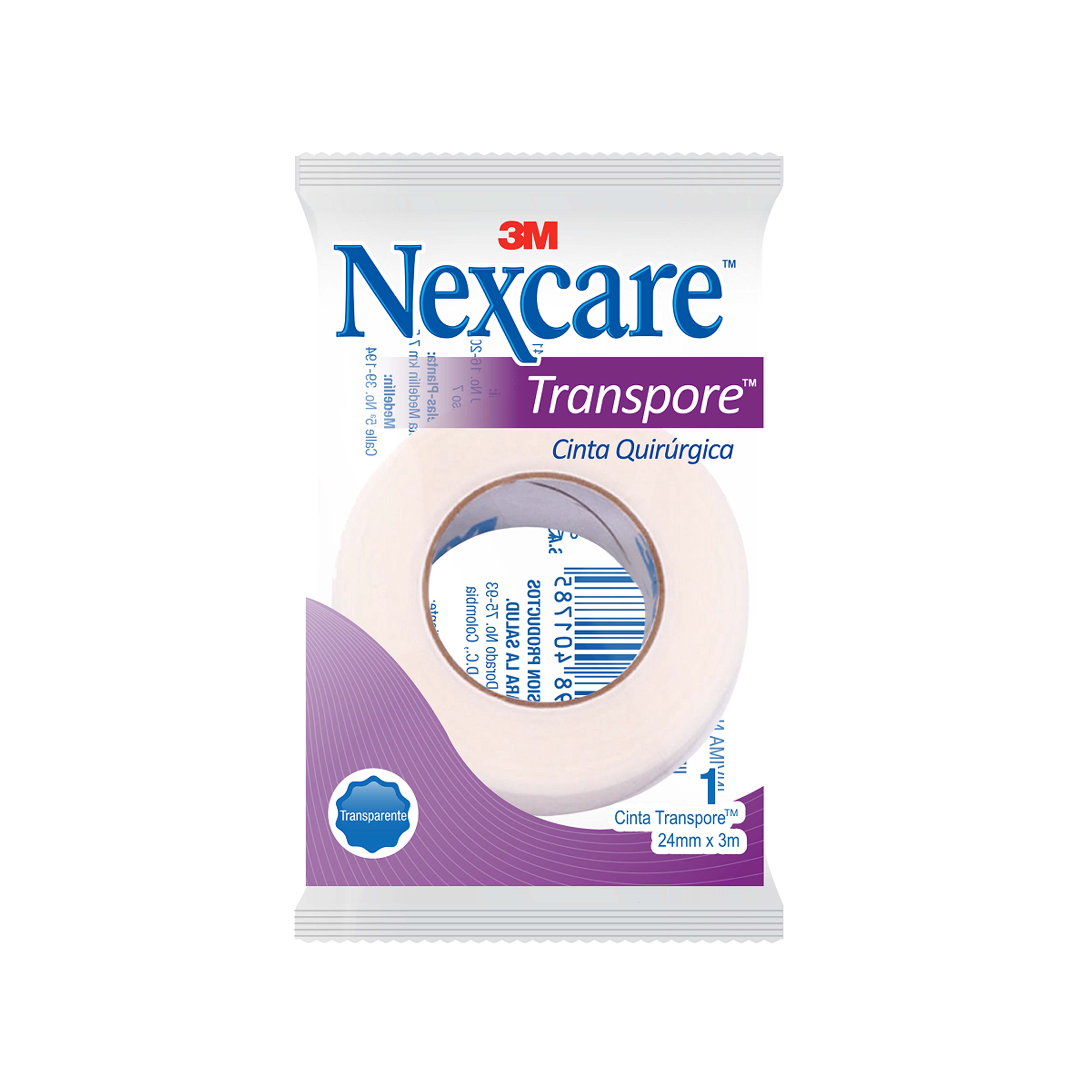 Nexcare Transpore 24x3m Bolsa