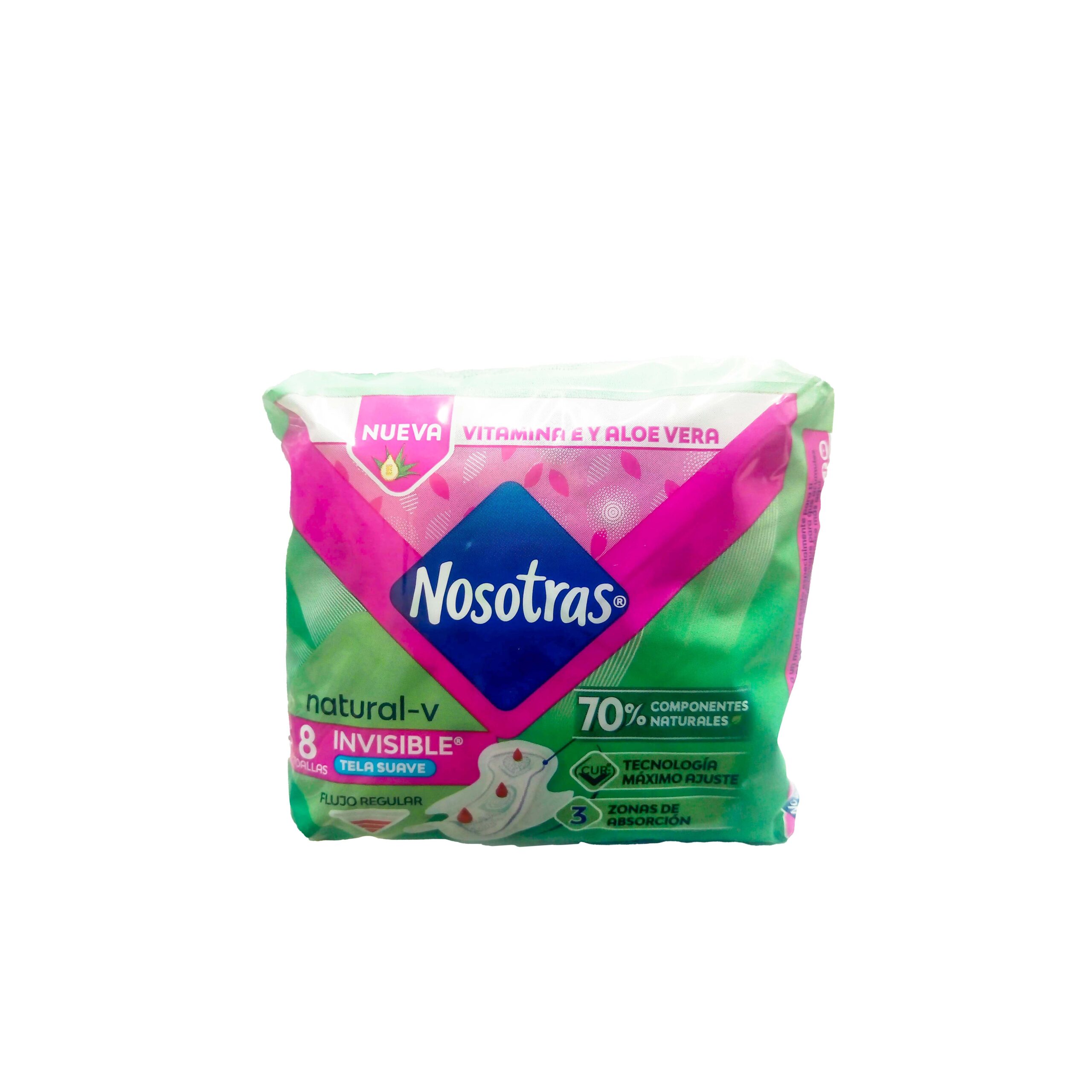 Nosotras Desodorante Invisible Por 8