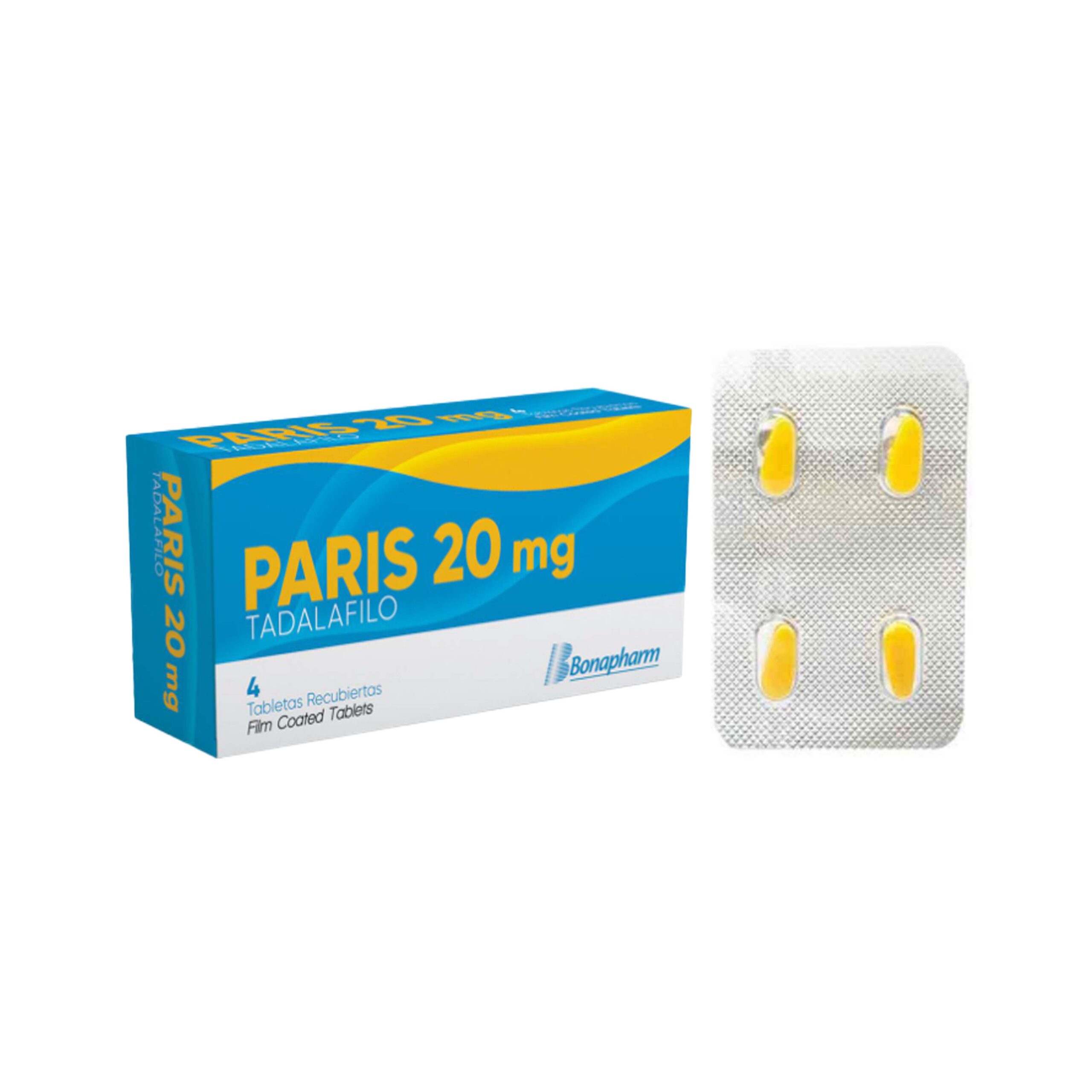 Paris Tadalafilo Por 20 Mg