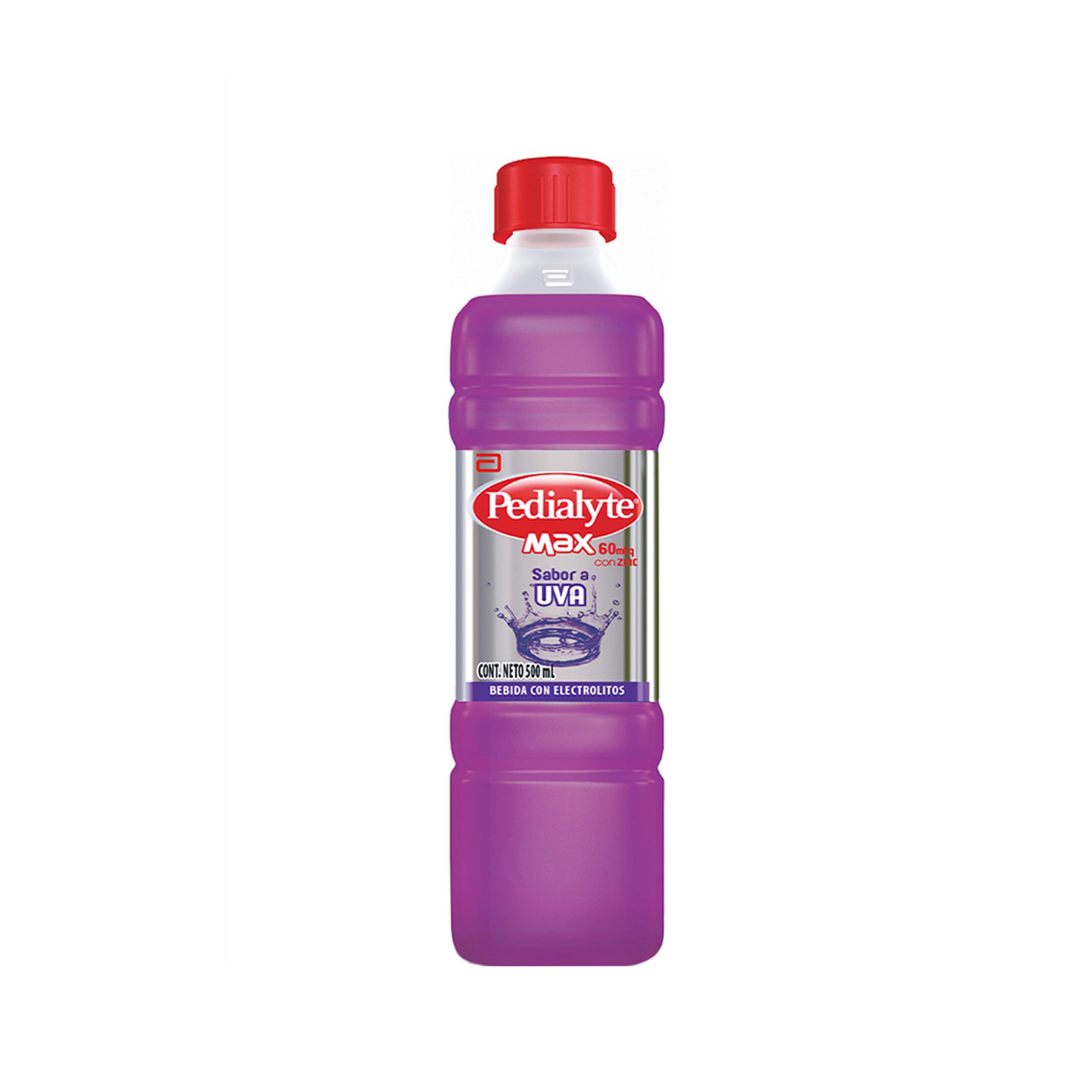 Pedialyte Max Sabor Uva Por 500 mL