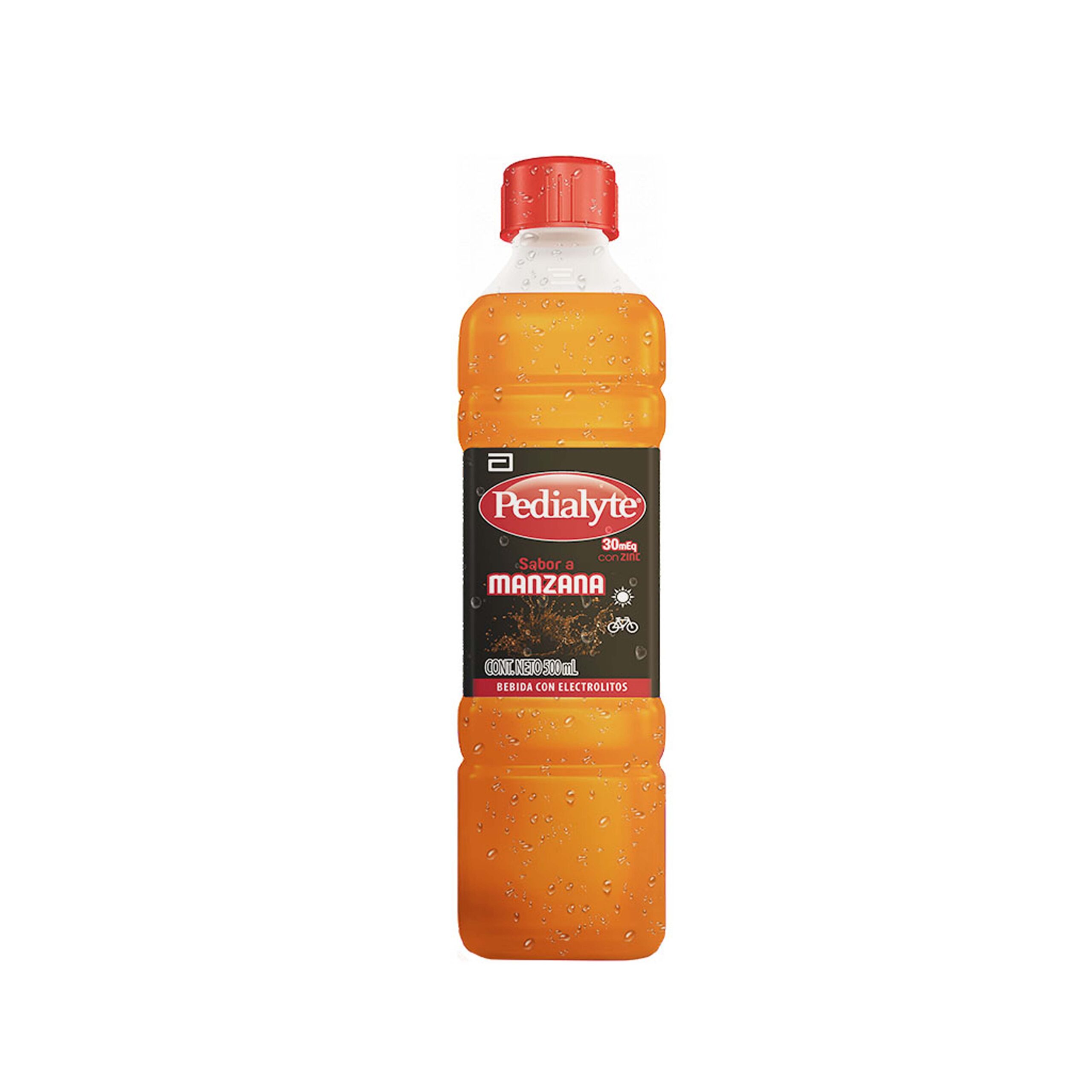 Pedialyte Sabor Manzana Por 500 mL