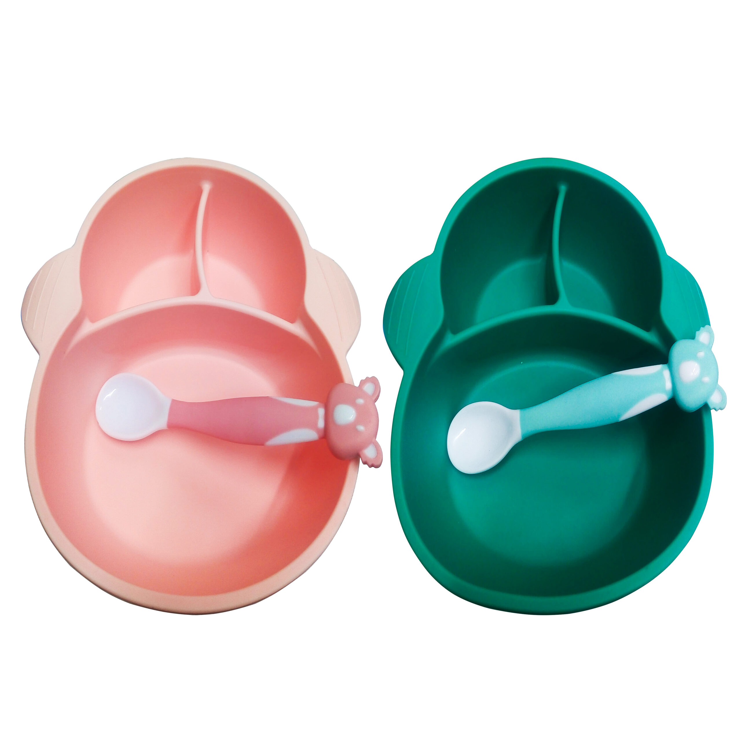 Platos Silicona de Manzana