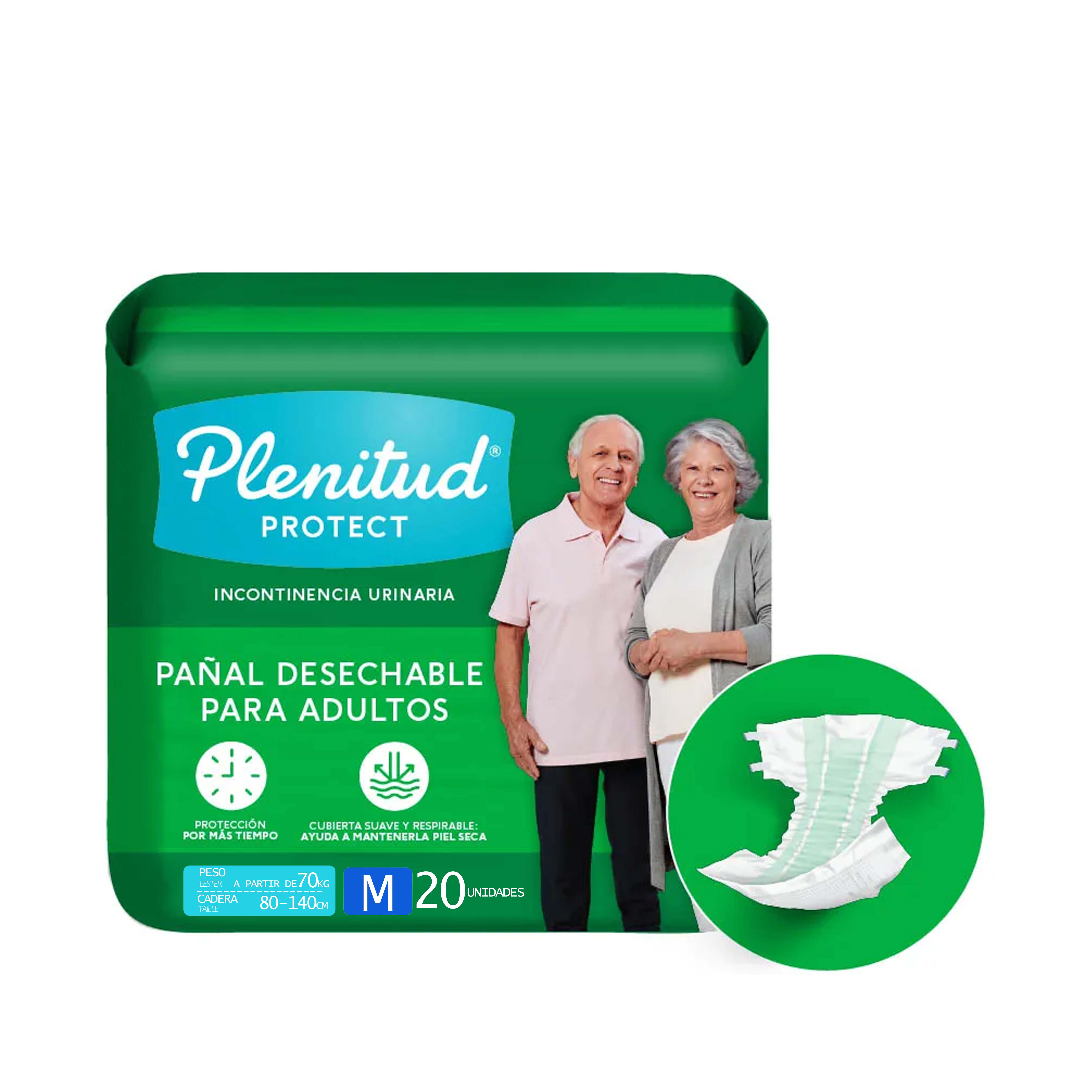 Plenitud Clasico Talla M Por 20