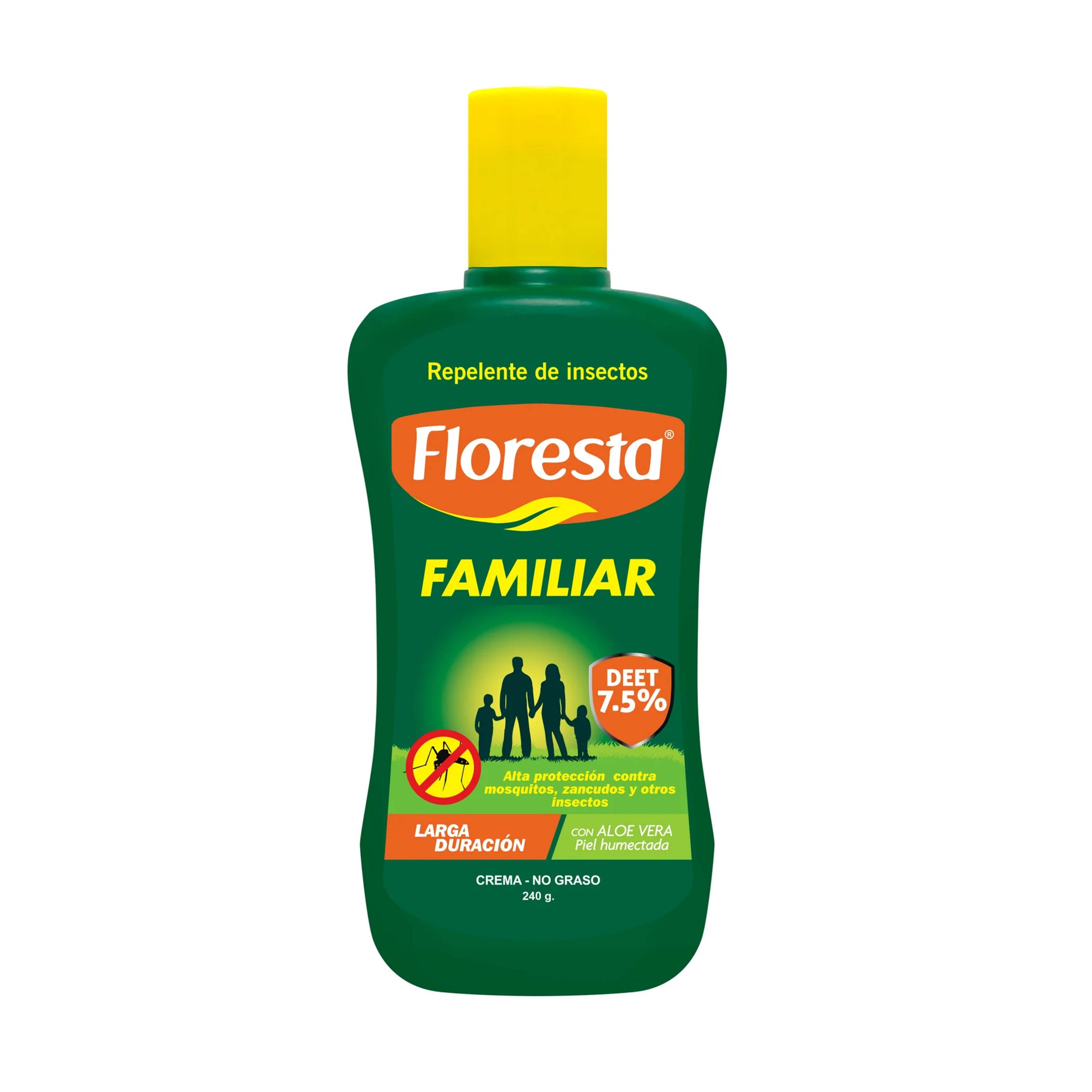 Repelente Floresta Crema Larga Duración Por 240 G