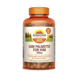 Sundown Saw Palmeto For Por 250 Cápsulas