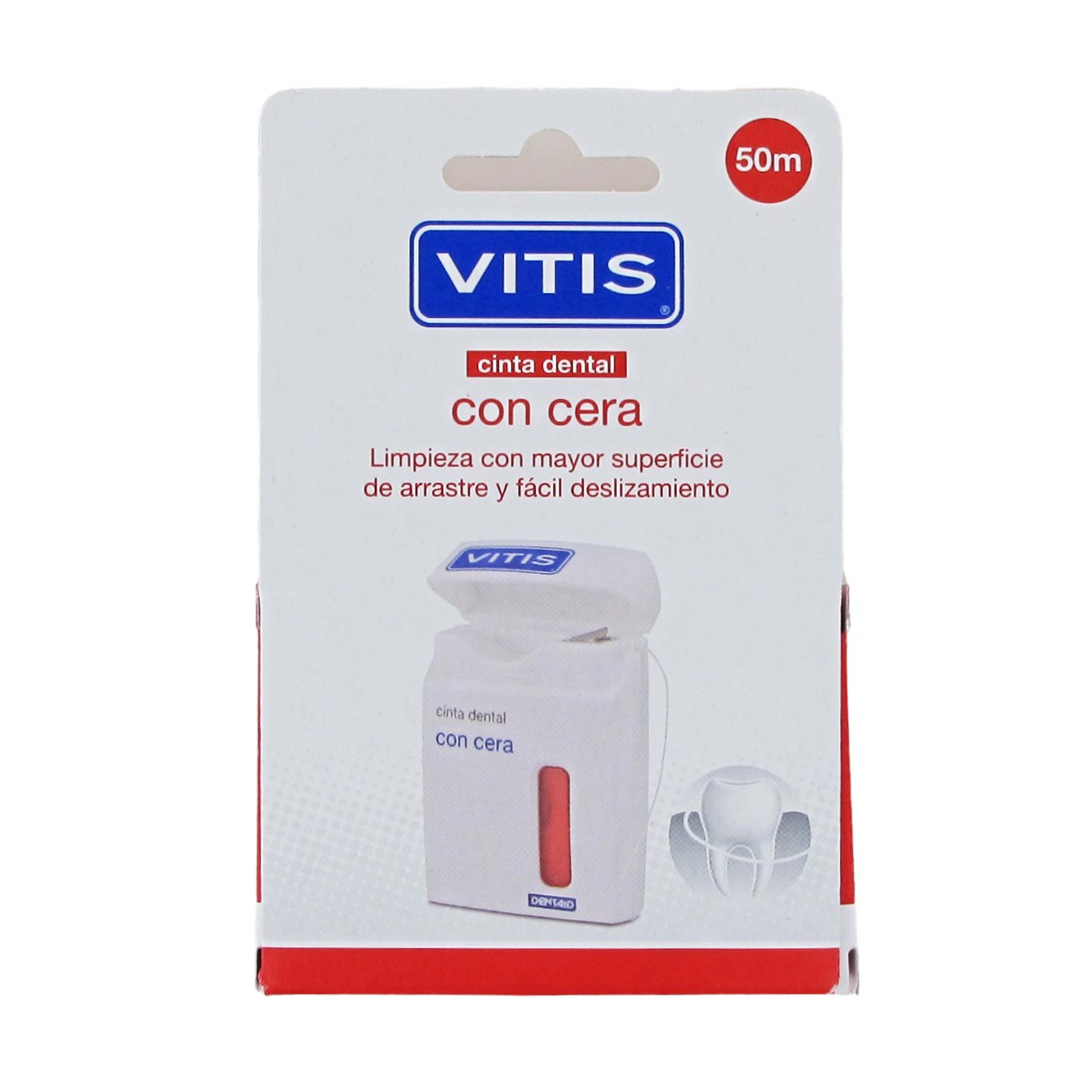 Vitis Cinta Dental Con Cera Por 50 M