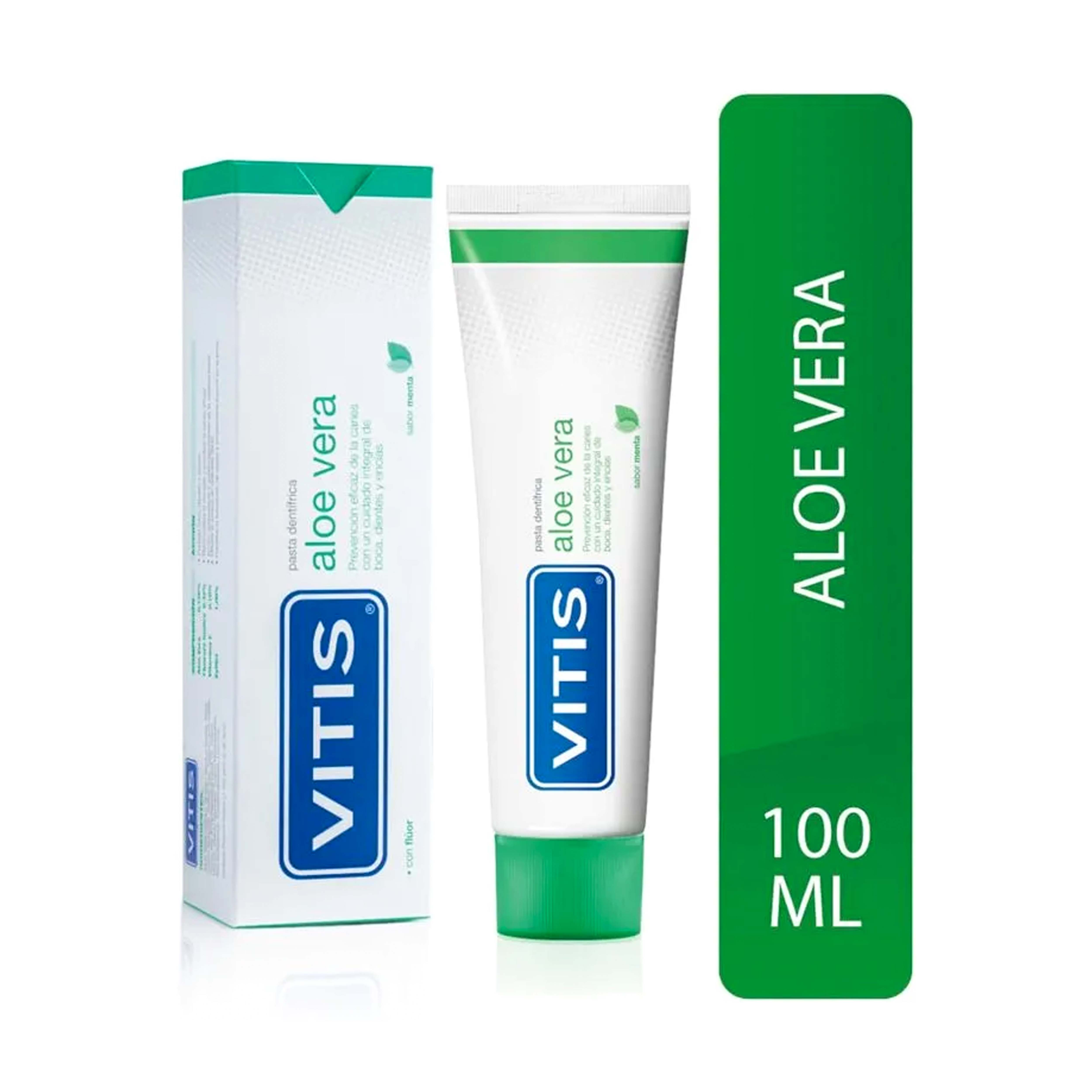 Vitis Pasta Dental Aloe Vera Por 100 Ml