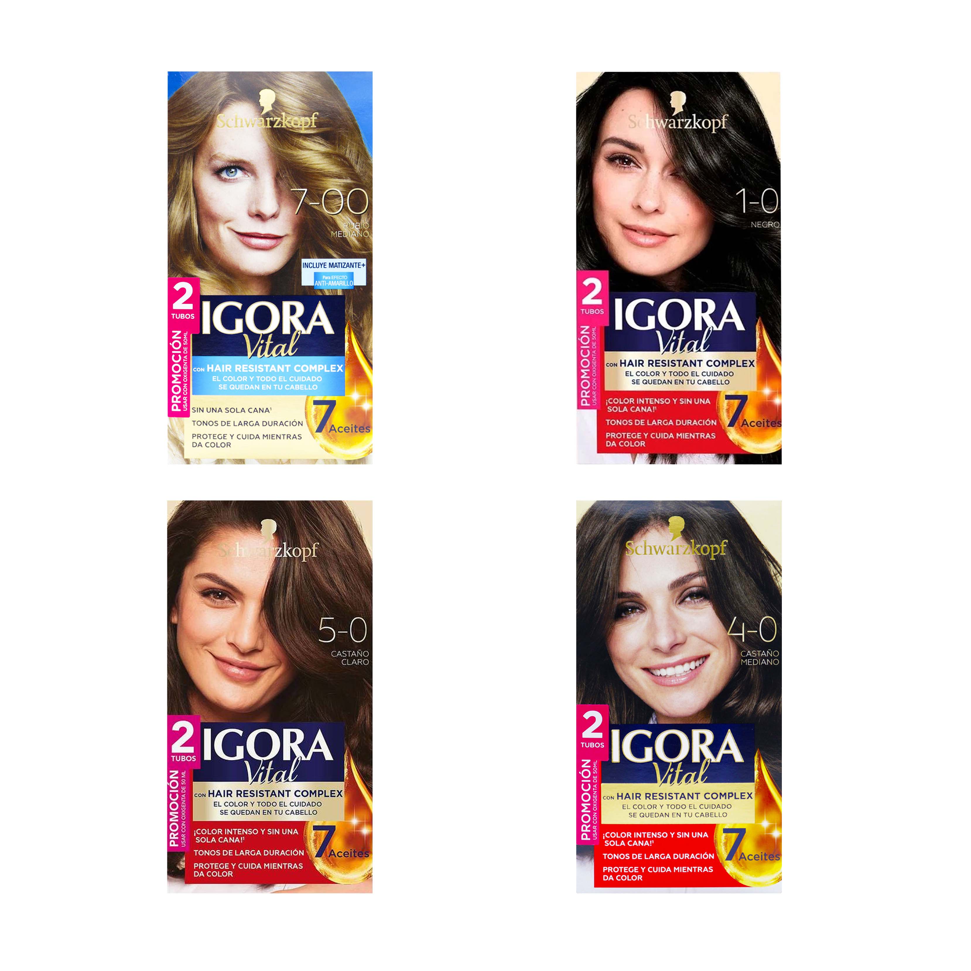 Igora Vital Tinte de Cabello 7 Aceites