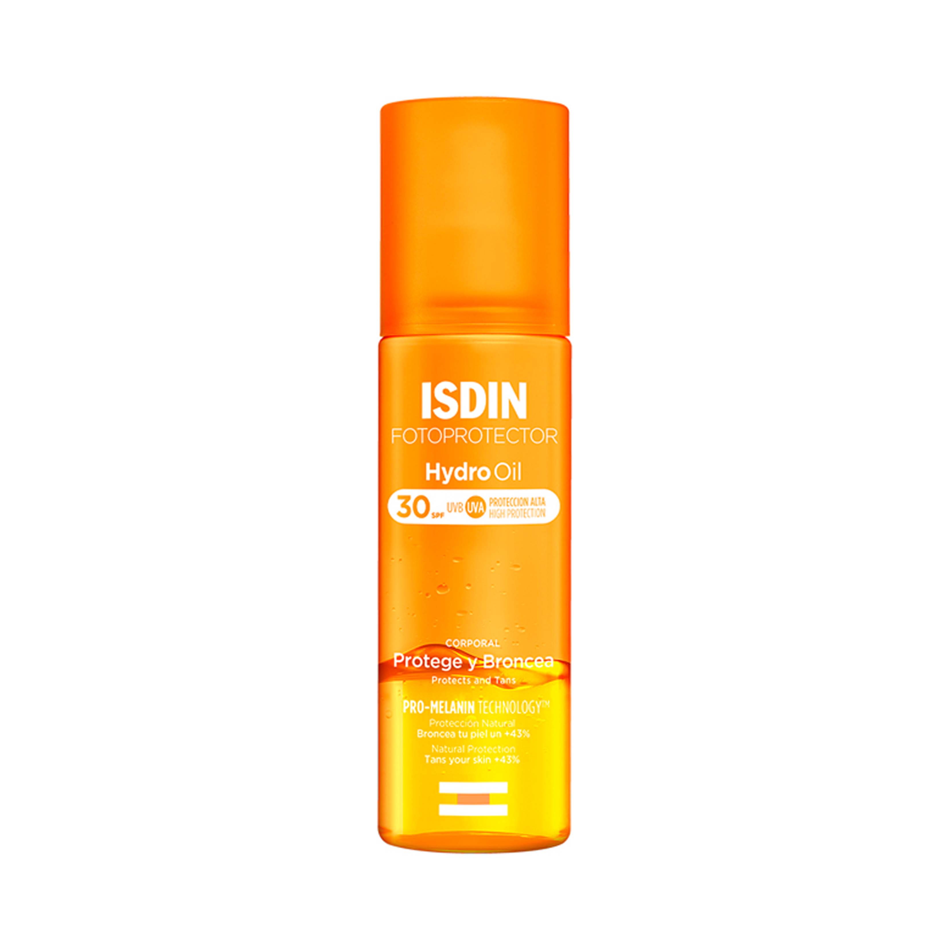 Isdin Fotoprotector Hydro Oil Portege y Bronceo Por 200 mL