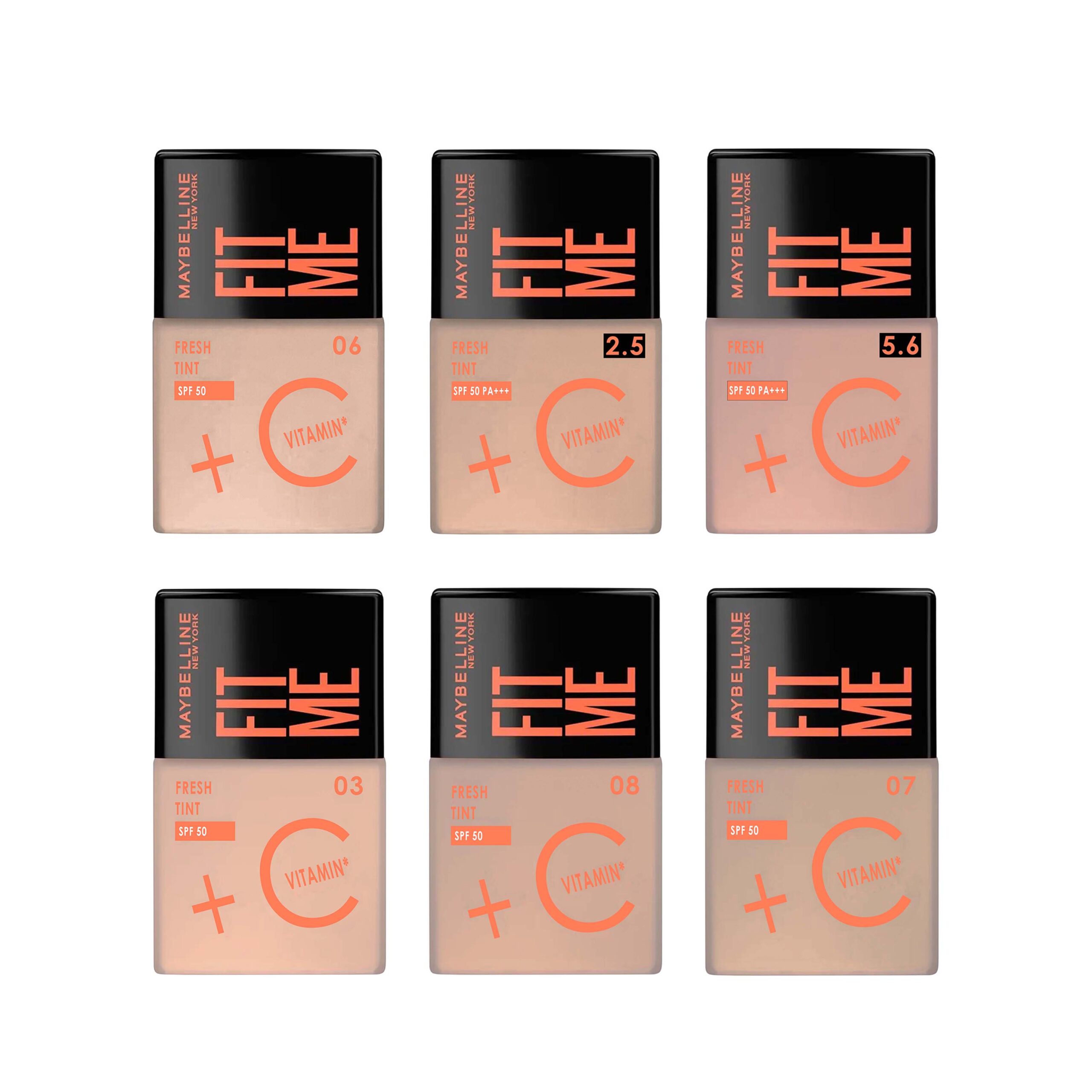 Maybellin Fit Me Fresh Tinte Por 30 mL