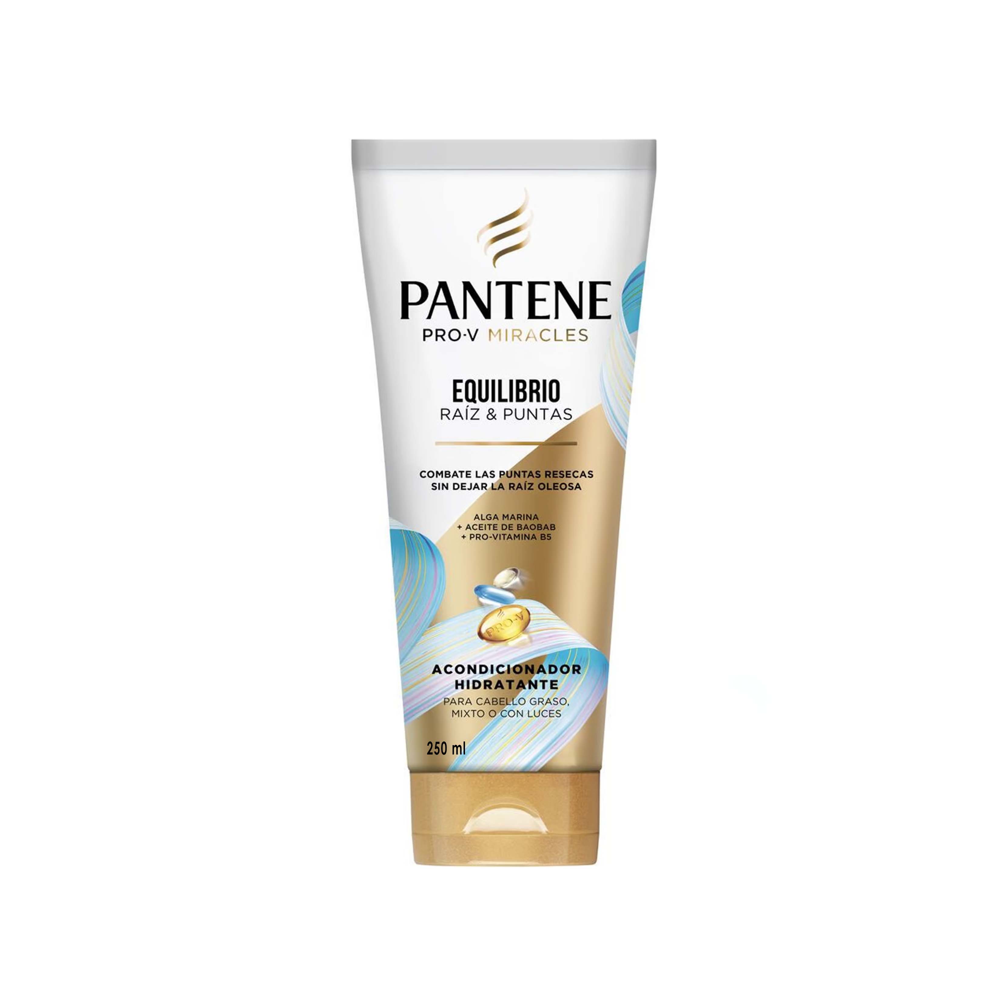 Pantene Acondicionador Equilibrio Raiz y Punta Por 250 mL