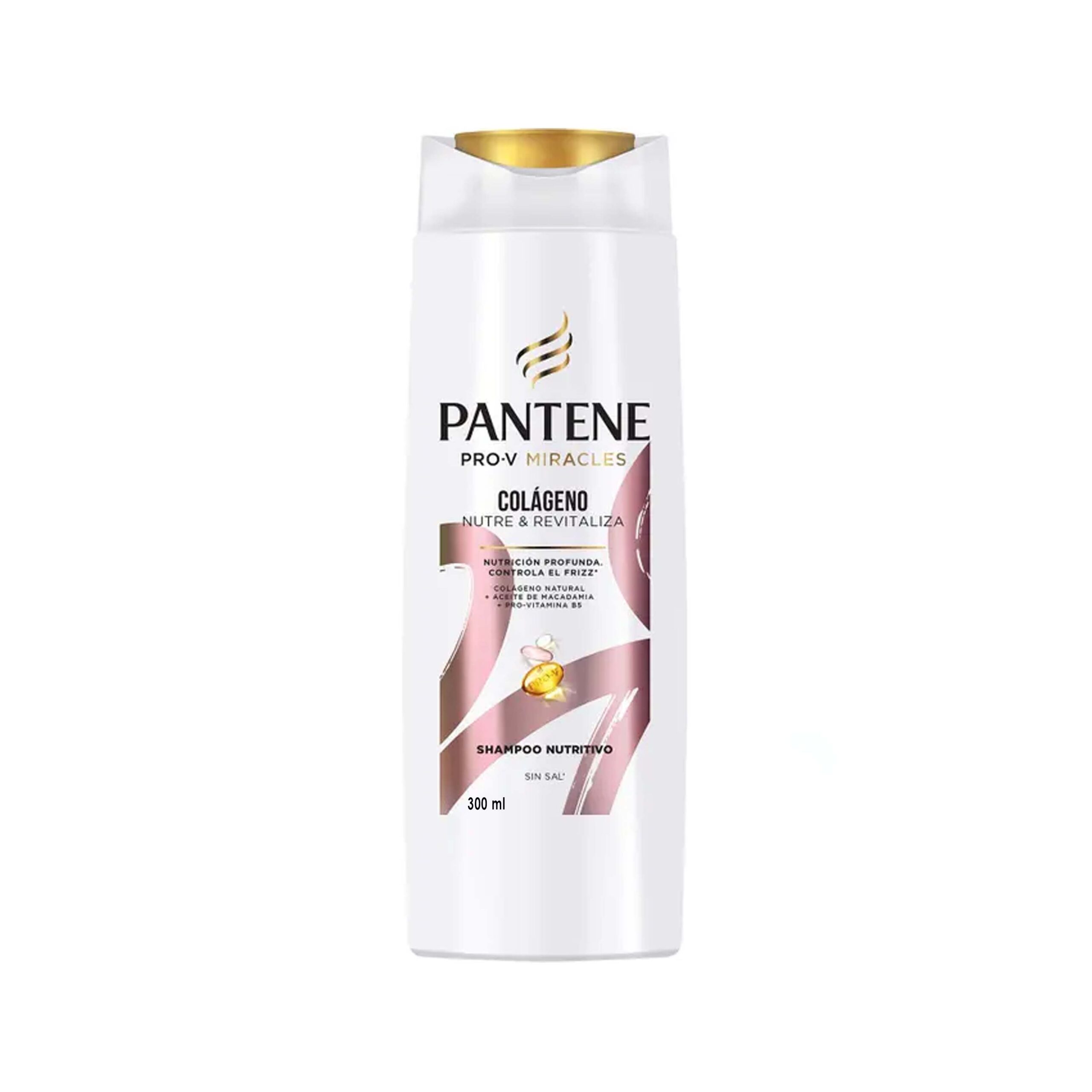 Pantene Shampoo Pro-V Colágeno Nutre y Revitaliza Por 300 mL