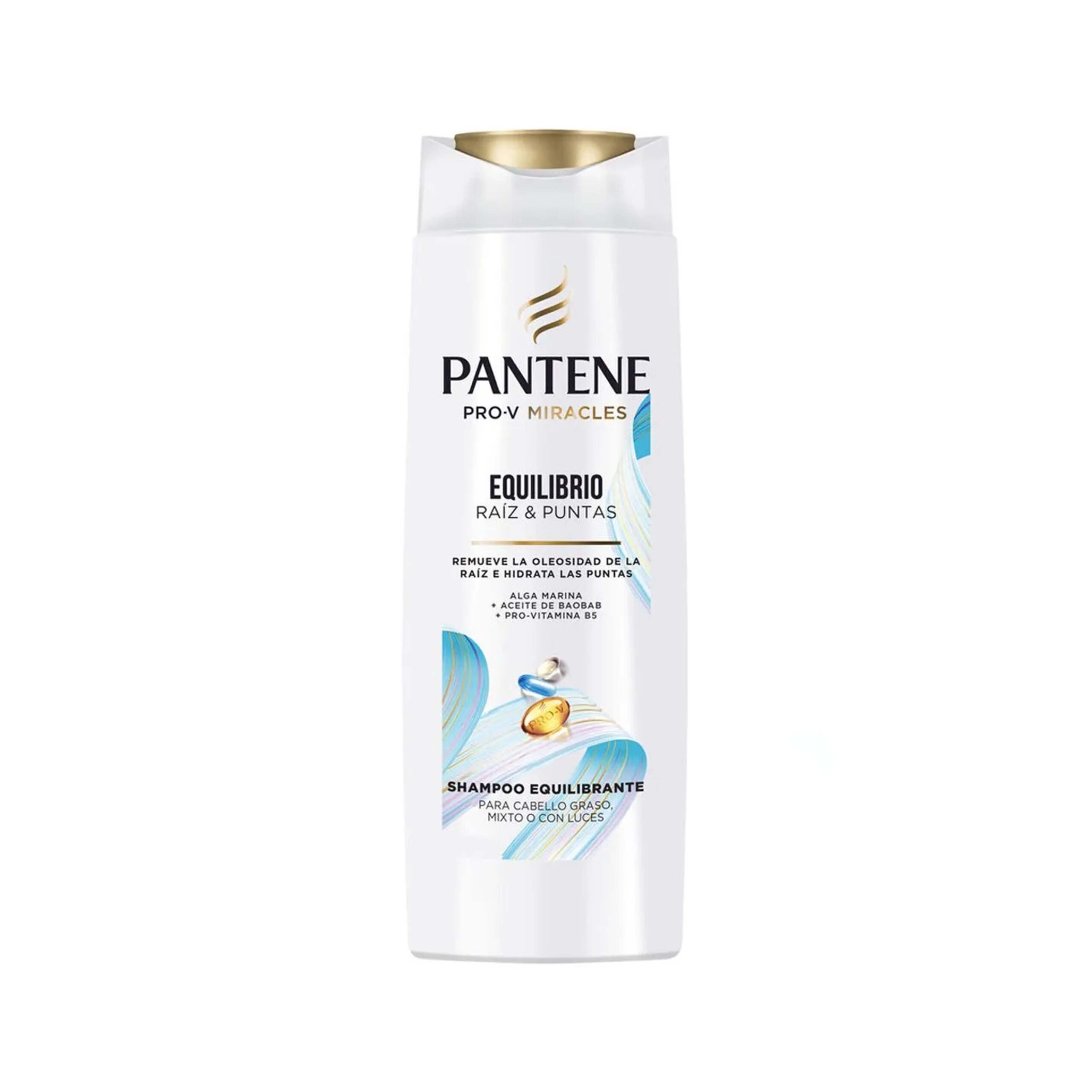 Pantene Shampoo Pro-V Equilibrio Raíz y Puntas Por 300 mL