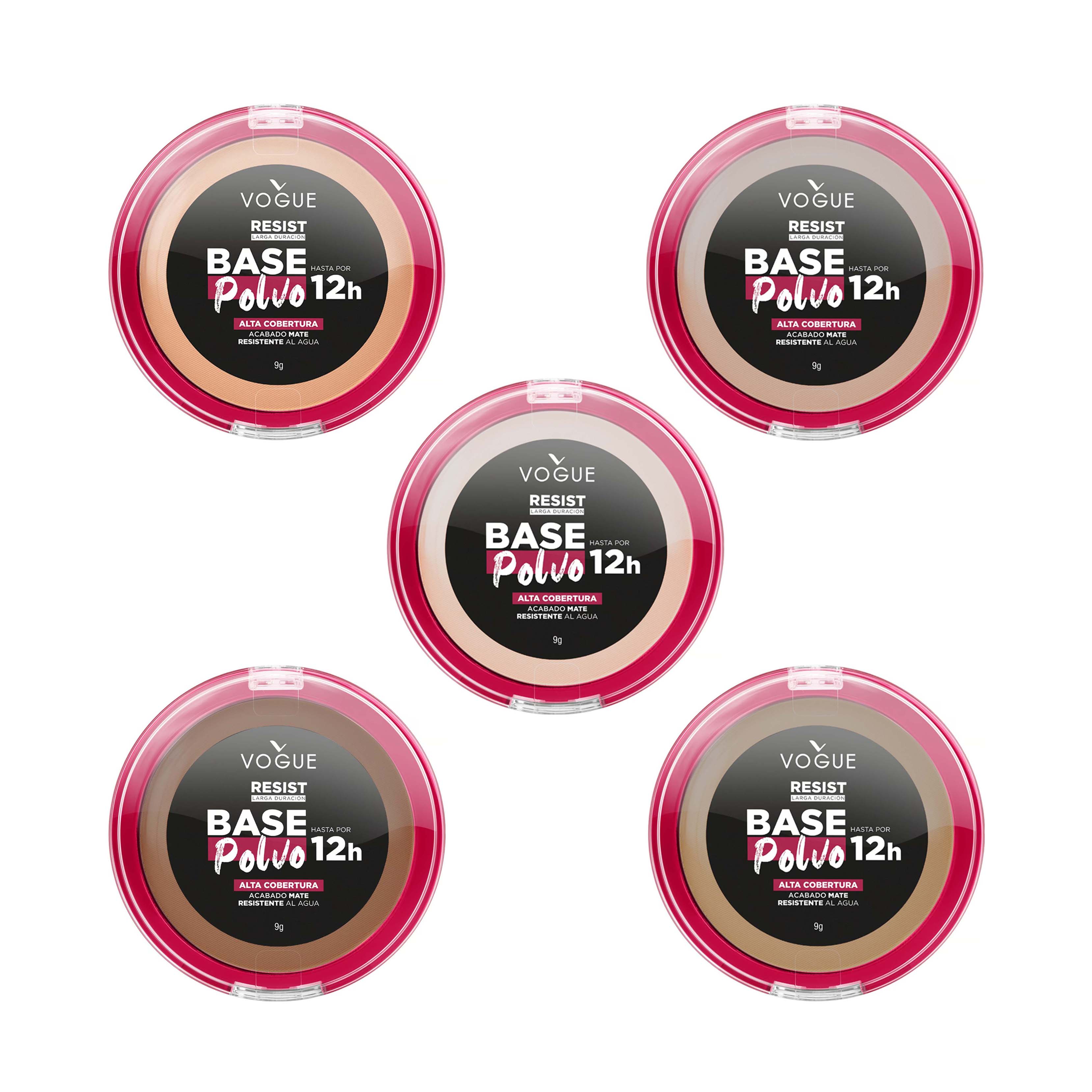 Vogue Base Polvo Por 9 Gr
