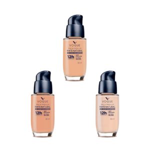 Vogue Base Liquida Mate Natural Con Acido Hialuronico Por 30 mL