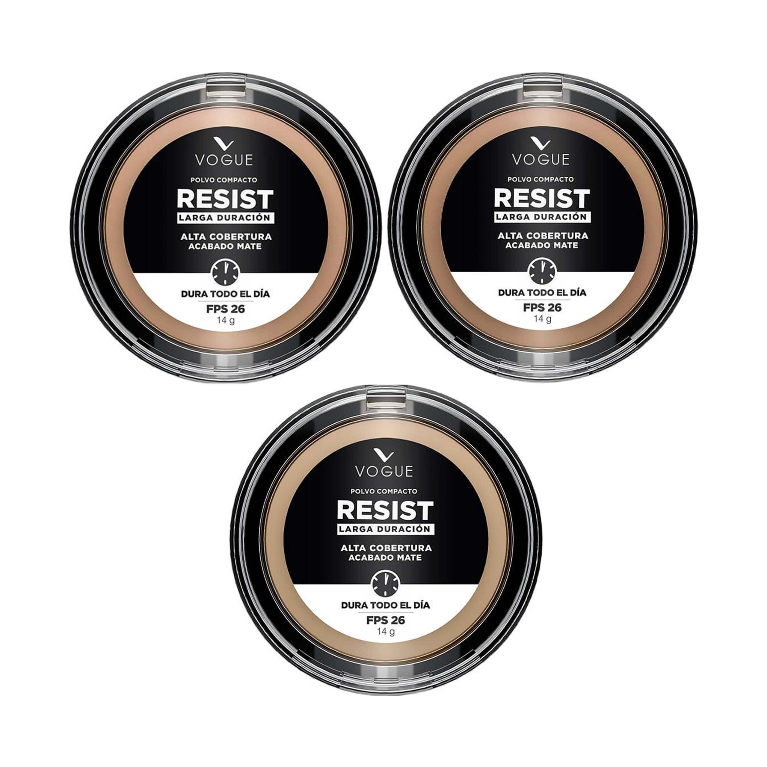 Vogue Polvo Compacto FPS 26 Por 14 Gr