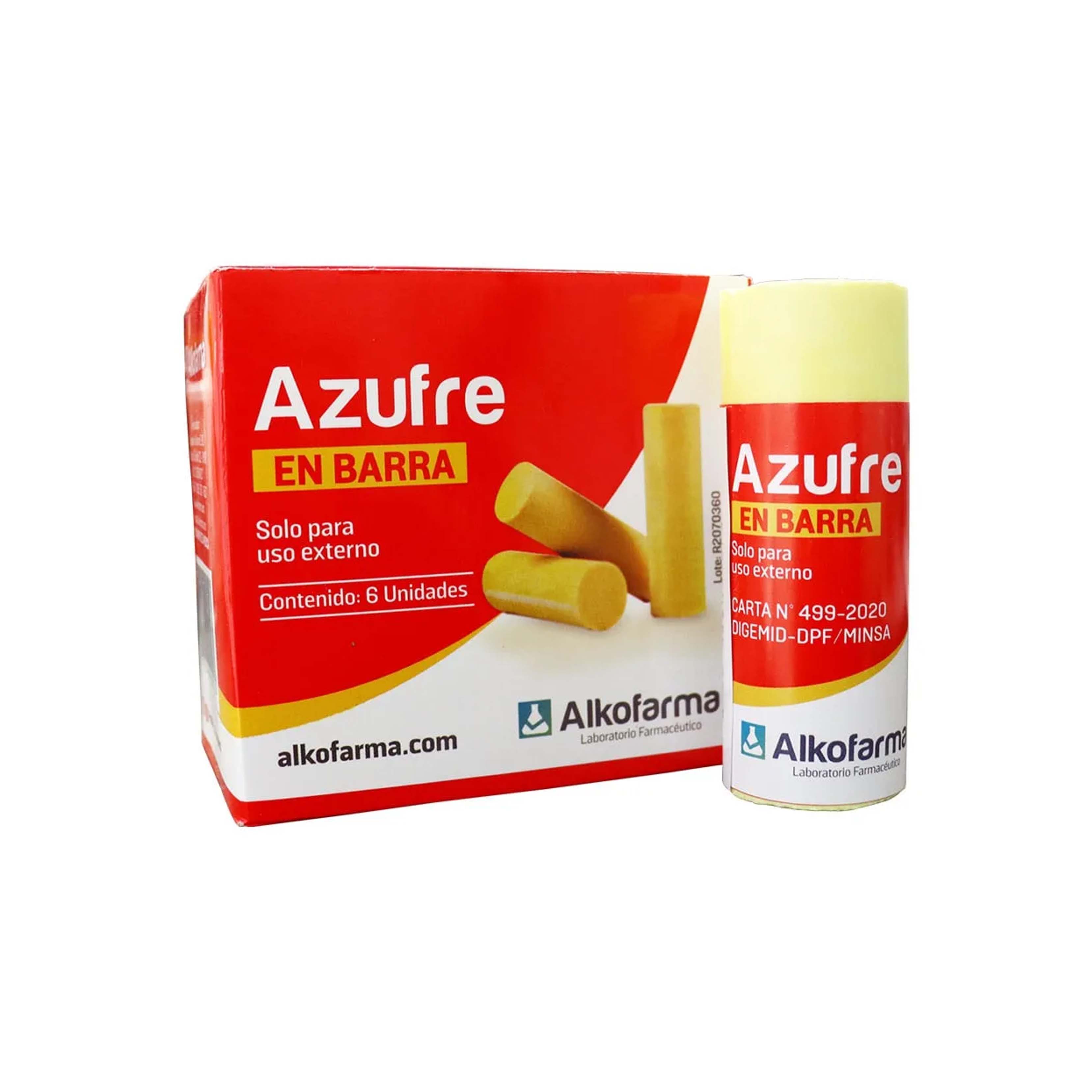 Azufre en Barra 1 Unidad