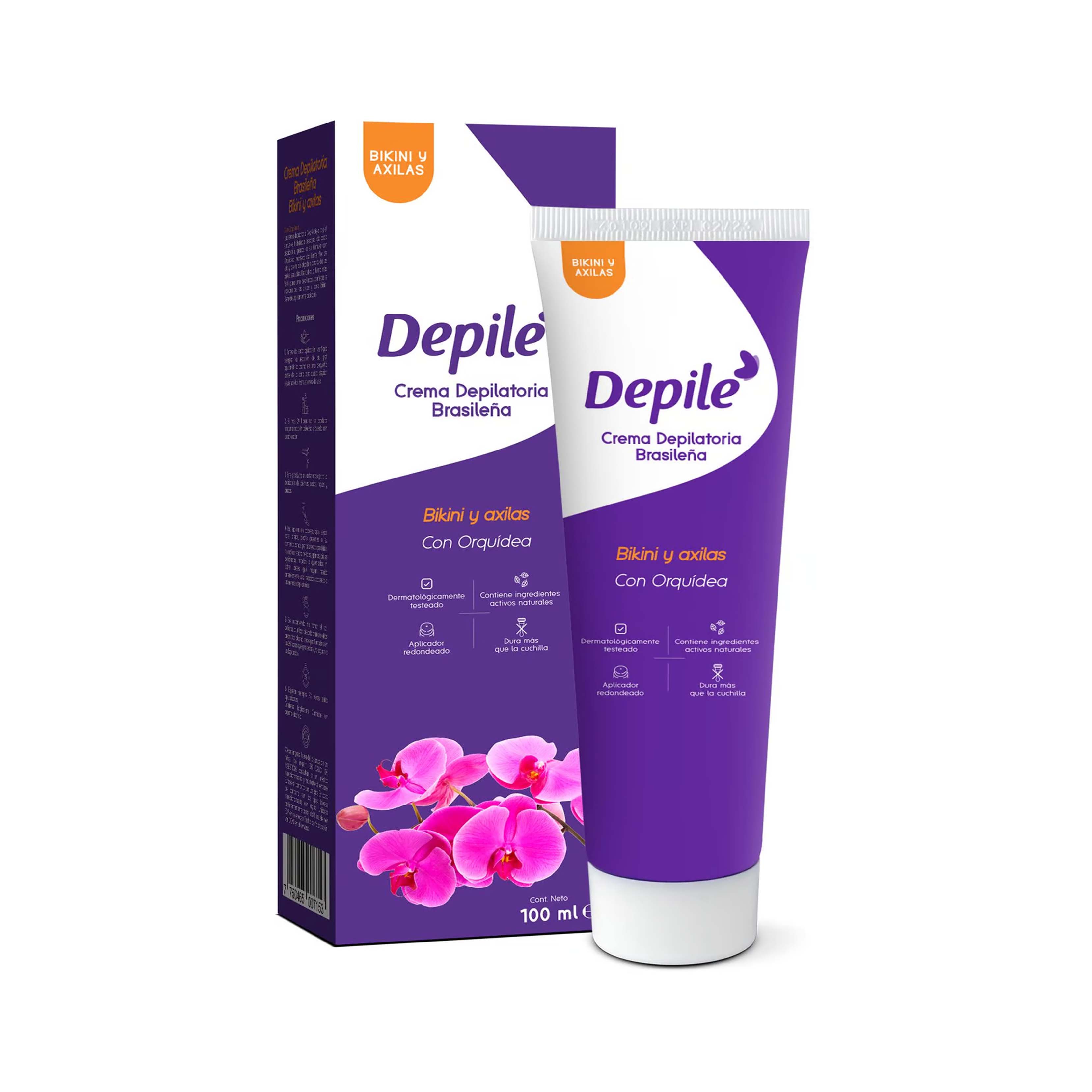 Depile Crema Depilatoria Brasileña Bikini y Axila Por 100 mL