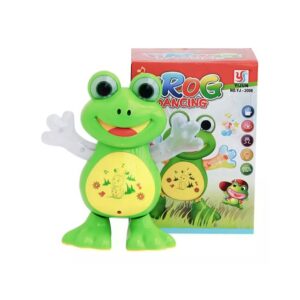 Frog Dancing Toy reproduce música y baila con LED
