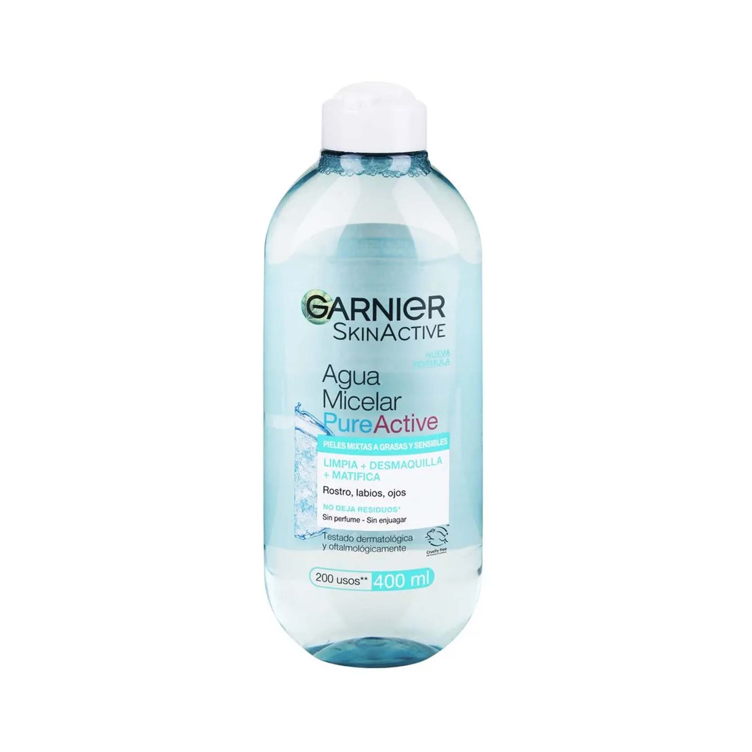 Garnier Agua Micelar Pure Active Por 400 mL