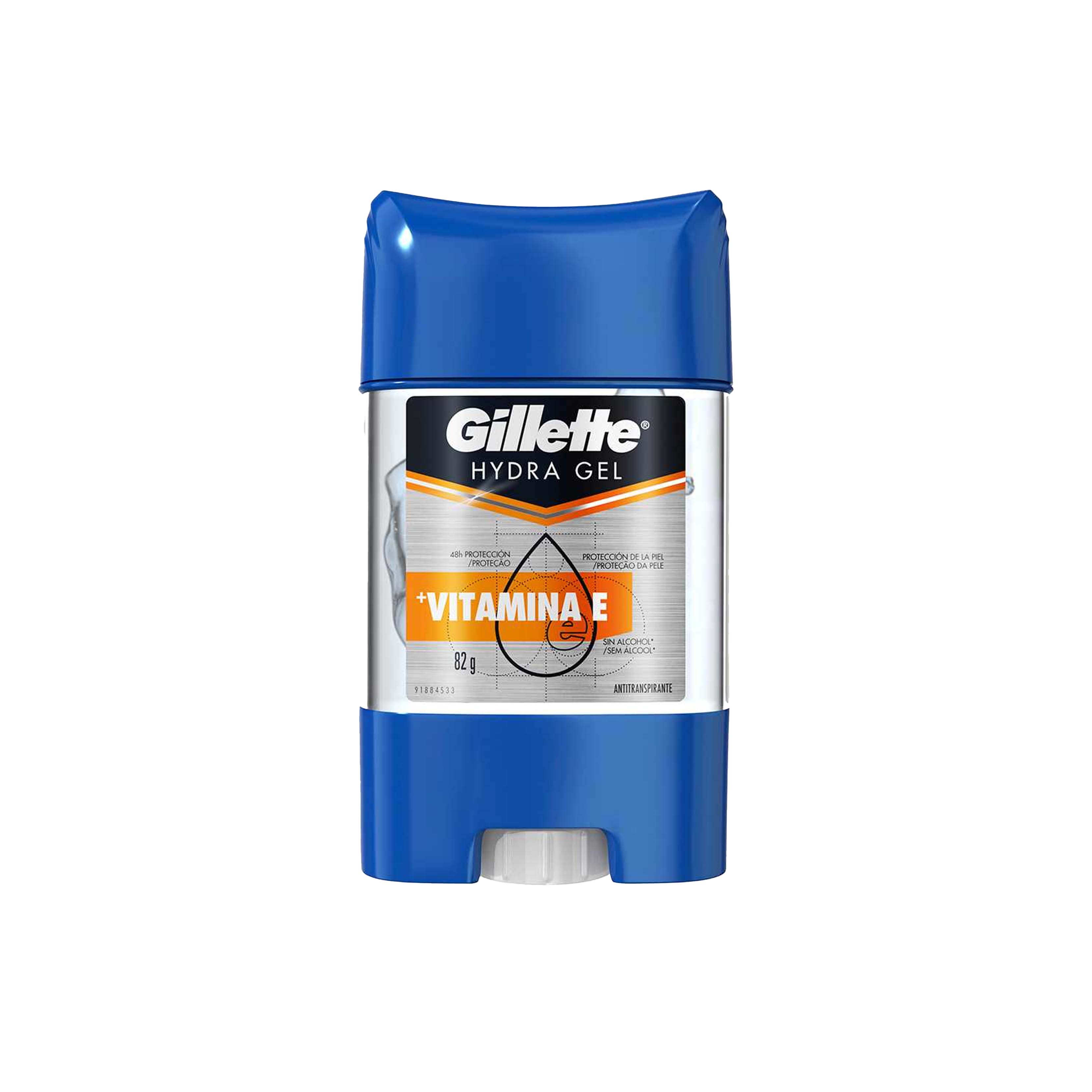 Gillette Hydra Gel+Vitamina E  Por 82 Gr