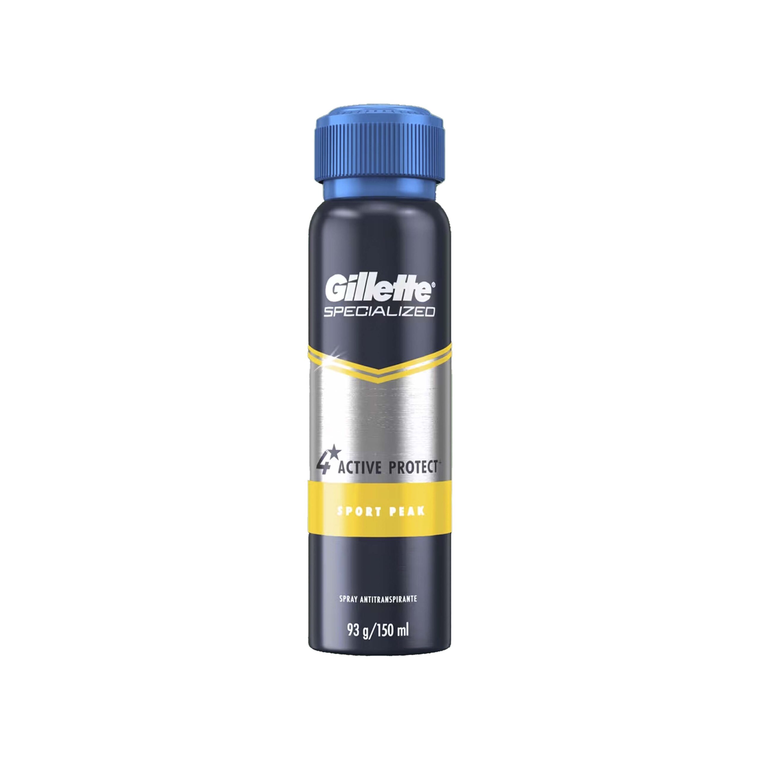 Gillette Spray Antitranspirante Sport Peak Por 150 mL
